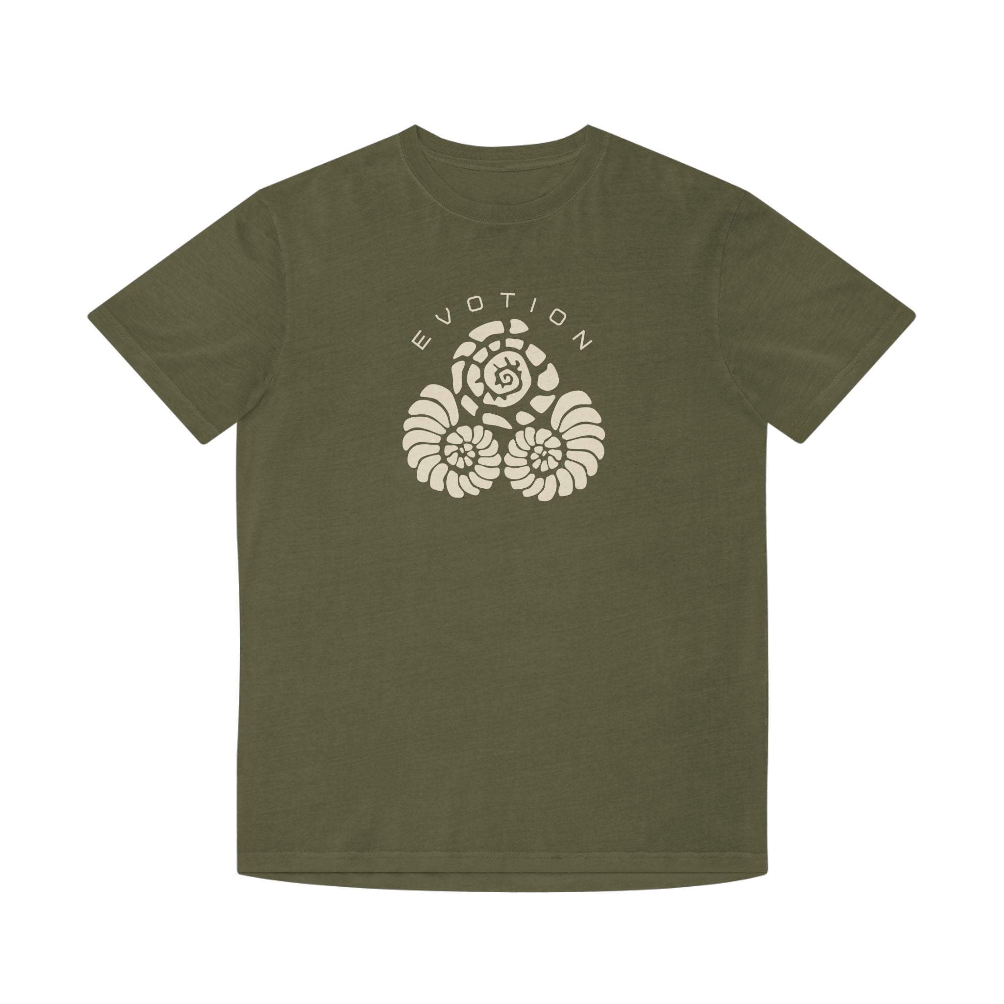 Evotion Shell Inspired Faded Tee – Unisex Skate, Surf & Streetwear T-Shirt