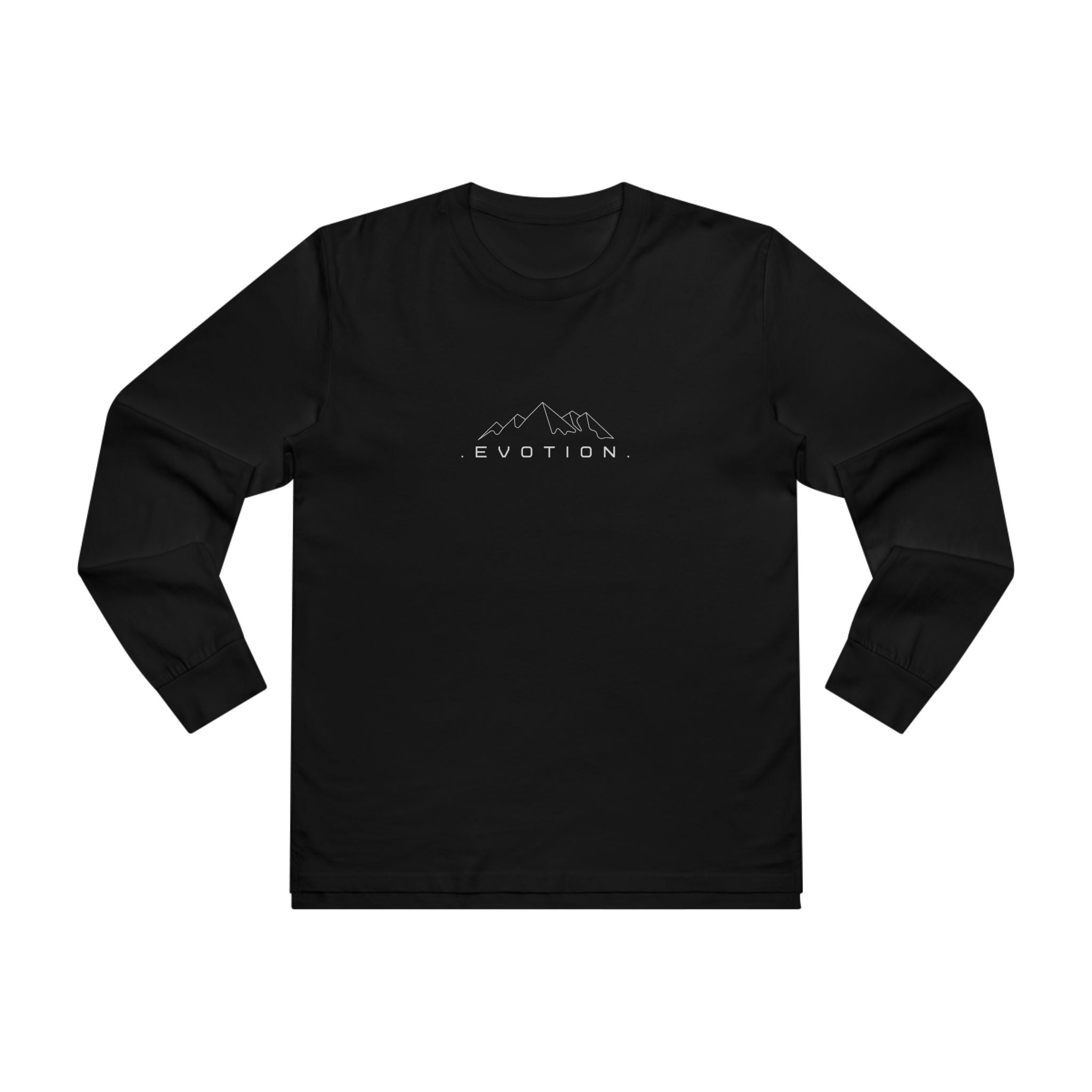 Evotion Inspirational Mountaineer Long Sleeve Tee – Unisex Skate & Surf Streetwear Layer