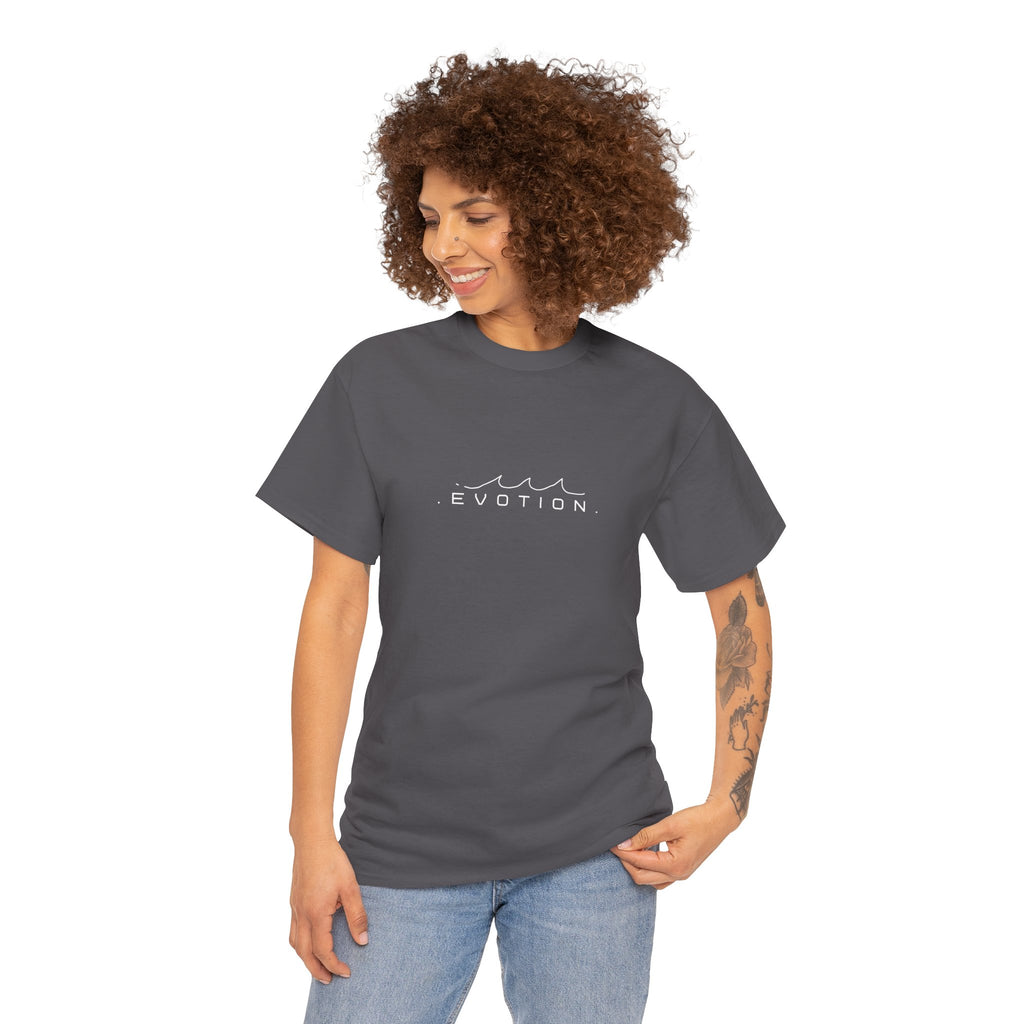 Evotion Wave Logo Tee – Unisex Skate, Surf & Streetwear T-Shirt
