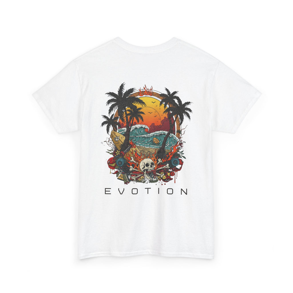 Evotion Surf Chaos Tee – Unisex Skate, Surf & Streetwear T-Shirt