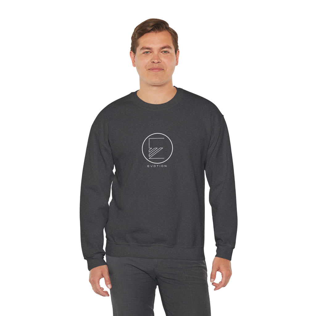 Evotion Original Crewneck Sweatshirt – Minimal Streetwear for Skate & Surf Life