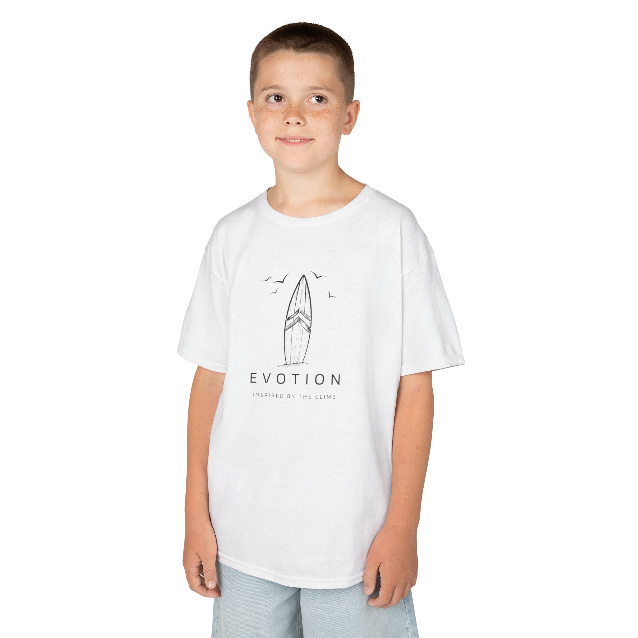 Evotion Surf's Up Youth Tee - Unisex Skate, Surf & Streetwear T-Shirt