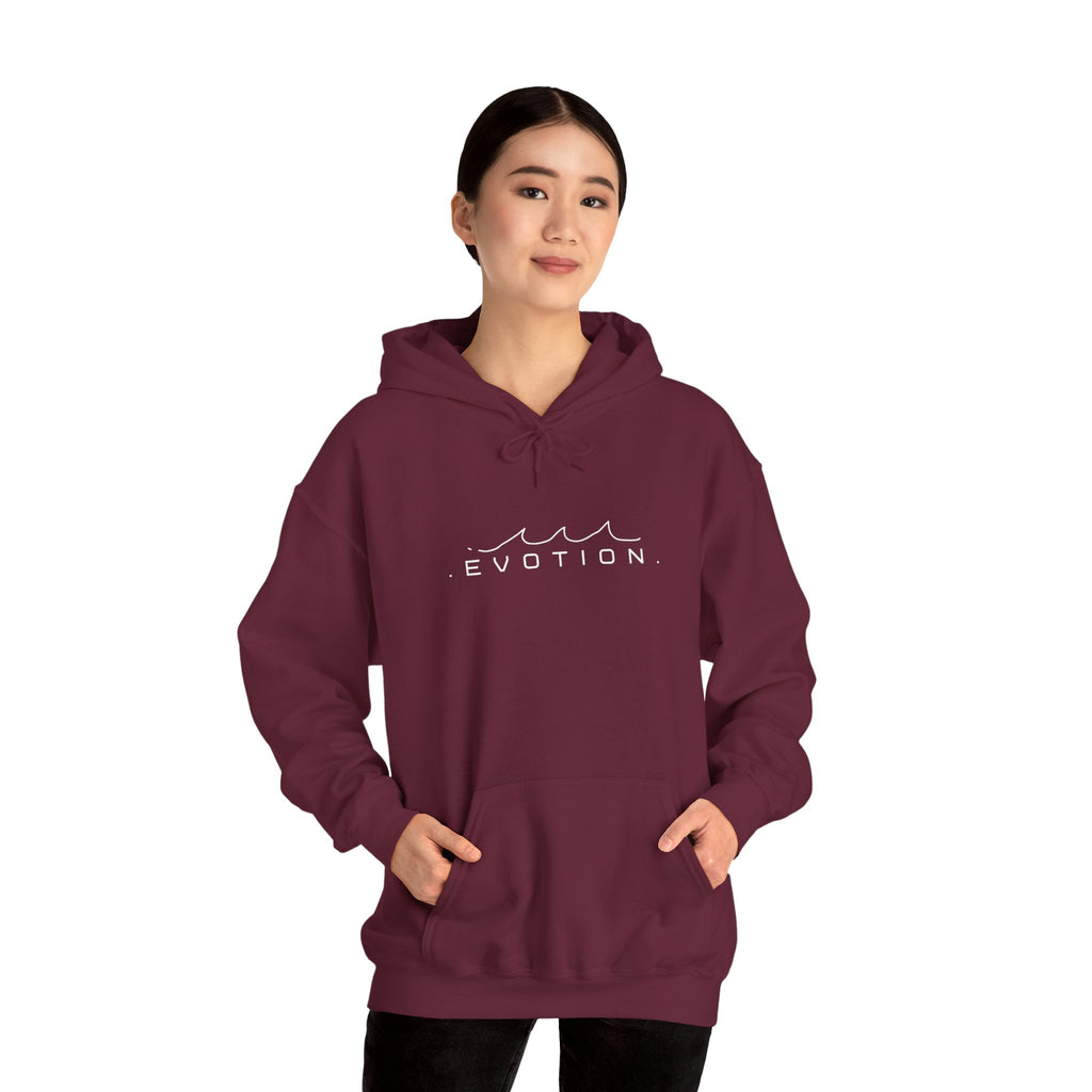 Evotion Wave Inspired Heavyweight Hoodie – Skate & Surf Pullover for Everyday Hustle