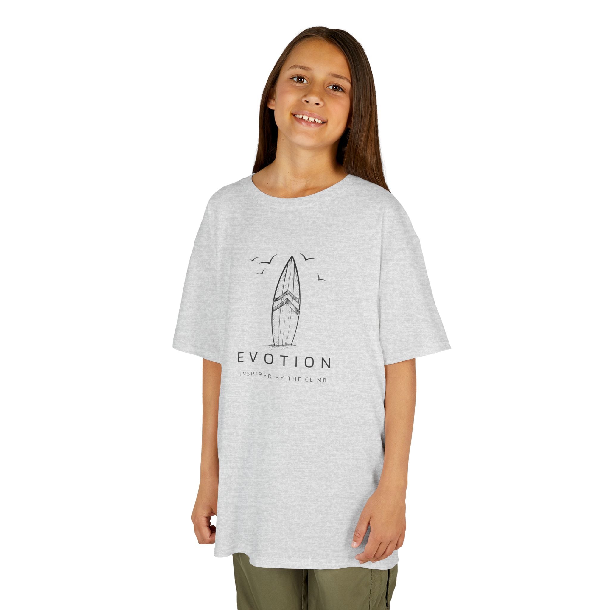 Evotion Surf's Up Youth Tee - Unisex Skate, Surf & Streetwear T-Shirt