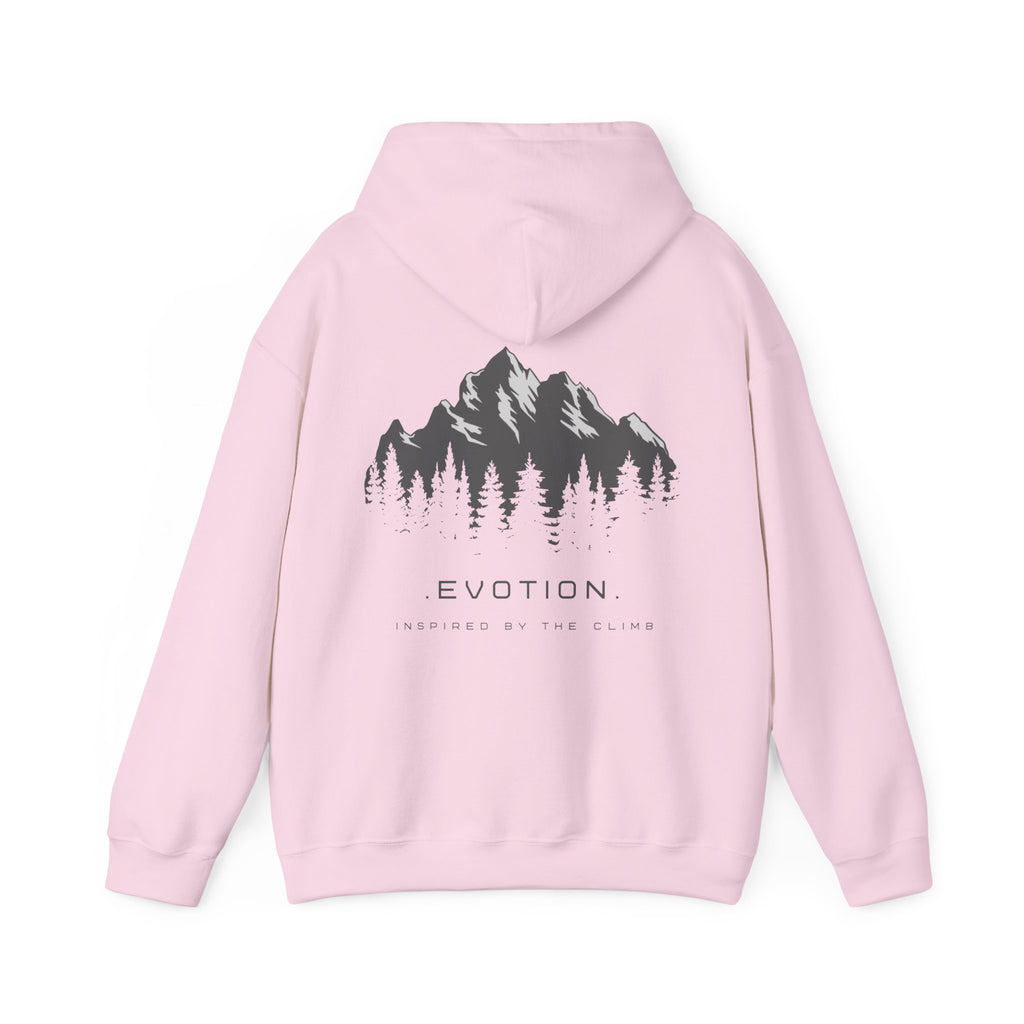 Evotion Mountain Inspired Heavyweight Hoodie – Skate & Surf Pullover for Everyday Hustle