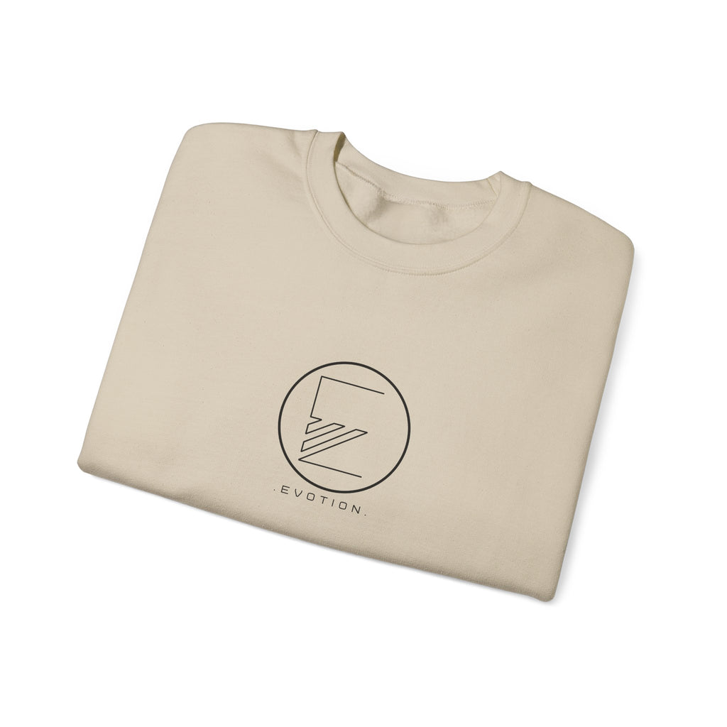 Evotion Original Crewneck Sweatshirt – Minimal Streetwear for Skate & Surf Life