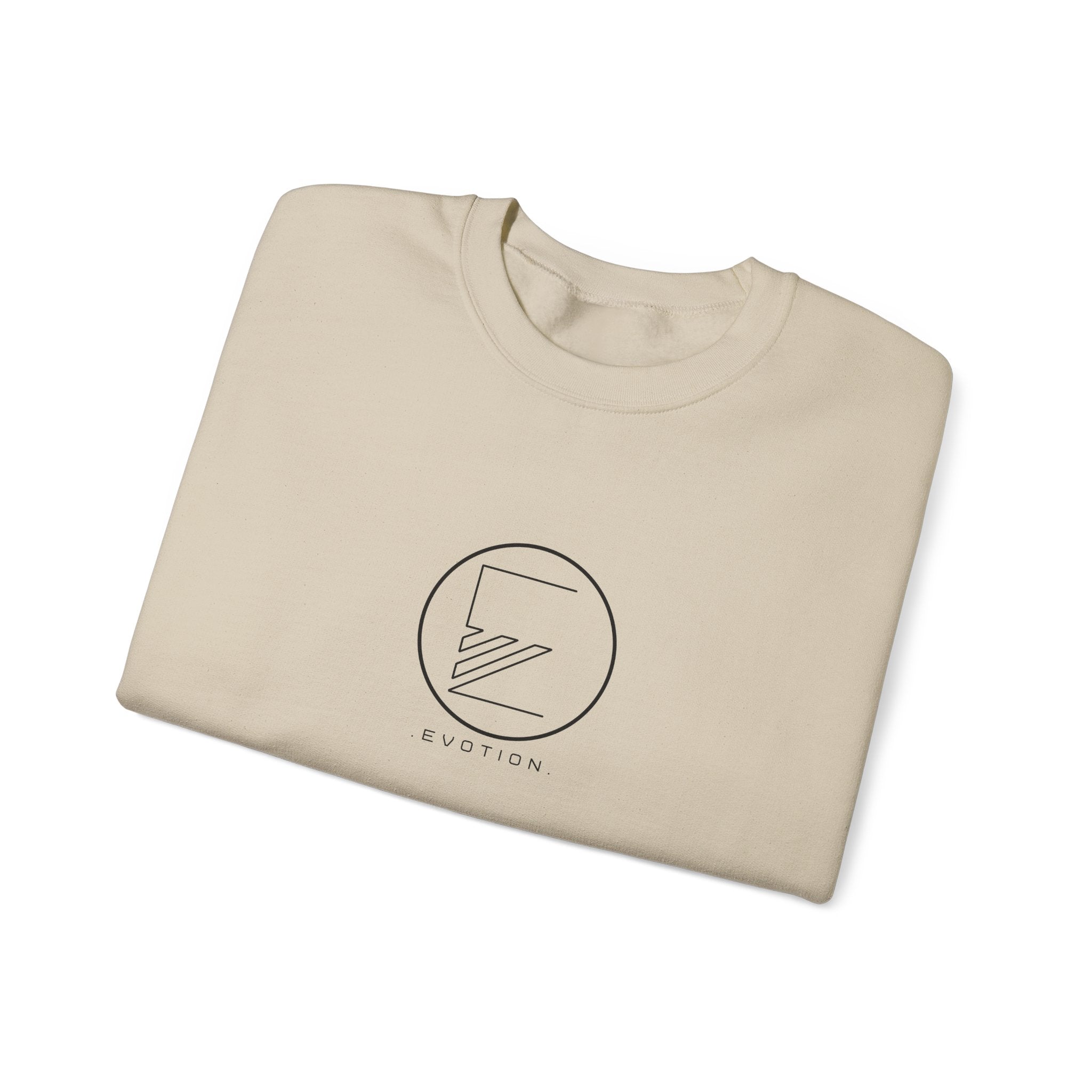 Evotion Original Crewneck Sweatshirt – Minimal Streetwear for Skate & Surf Life