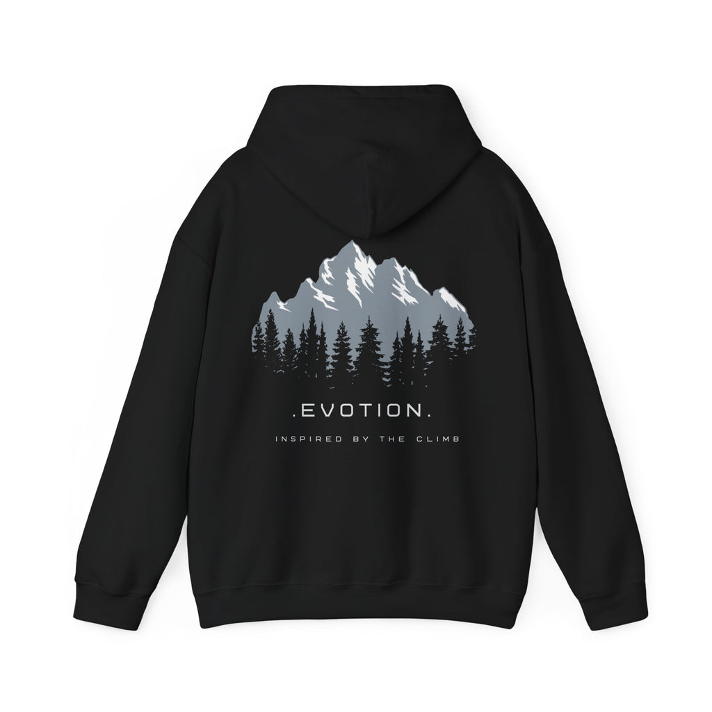 Evotion Mountain Inspired Heavyweight Hoodie – Skate & Surf Pullover for Everyday Hustle