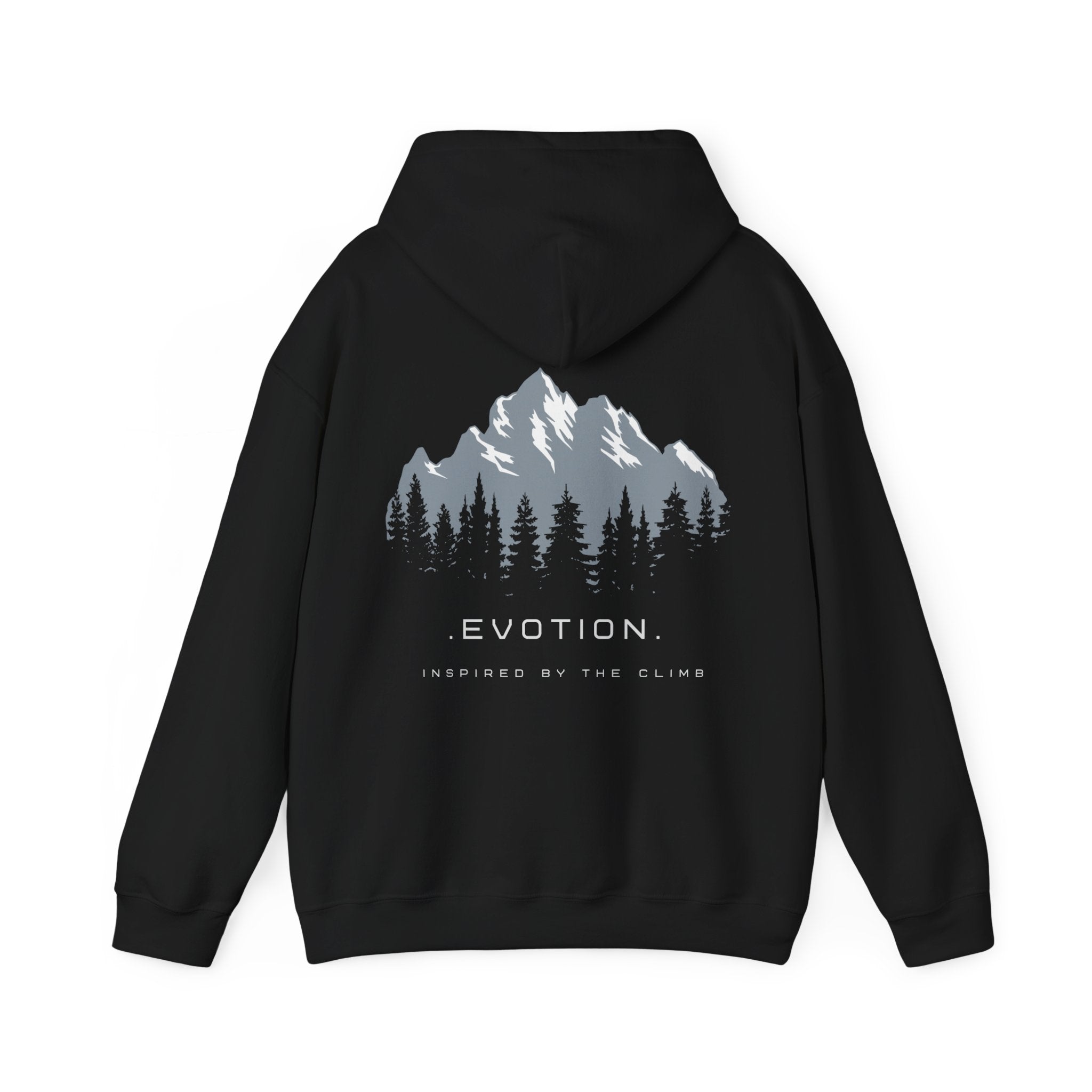 Evotion Mountain Inspired Heavyweight Hoodie – Skate & Surf Pullover for Everyday Hustle