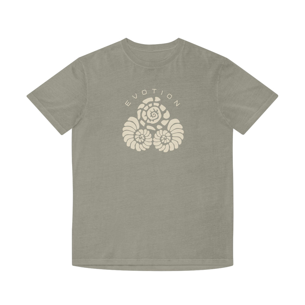 Evotion Shell Inspired Faded Tee – Unisex Skate, Surf & Streetwear T-Shirt