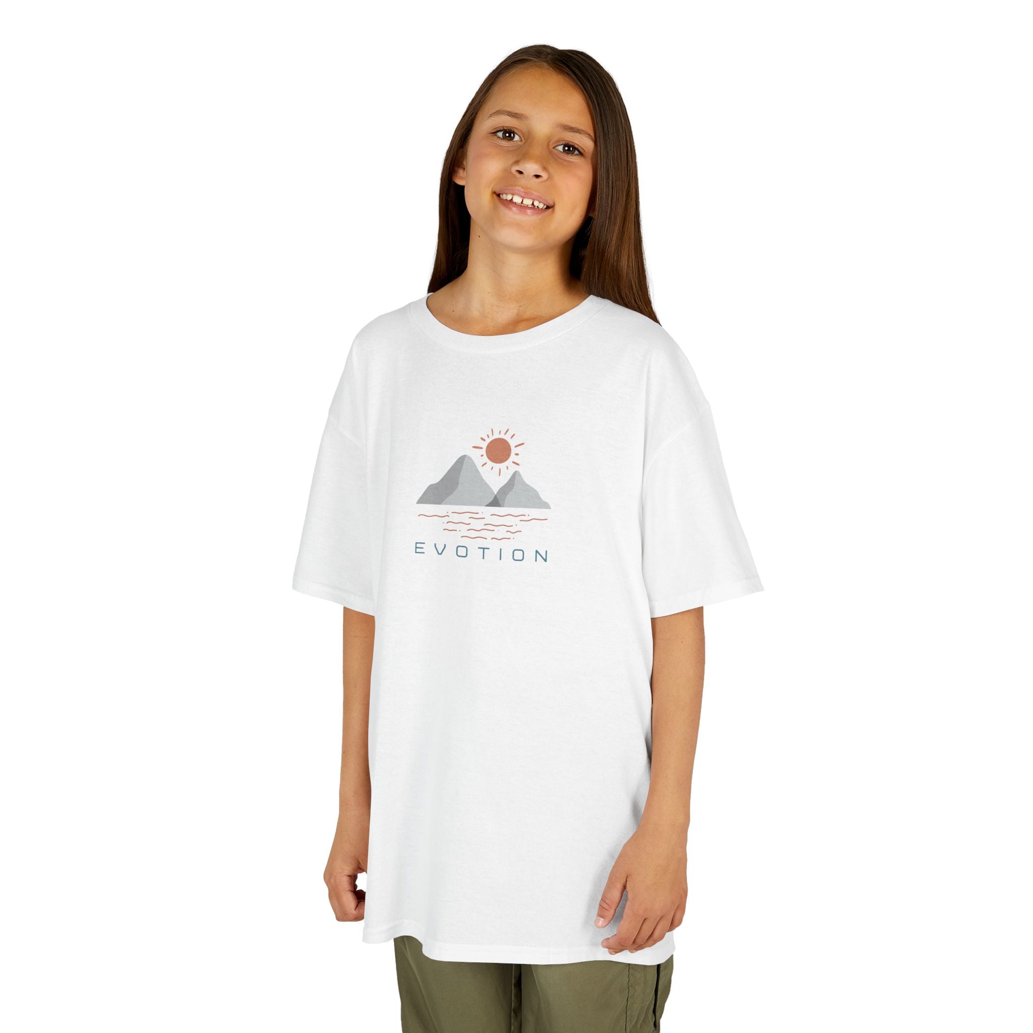 Evotion Adventure Mountain Tee - Youth Skate, Surf & Streetwear T-Shirt