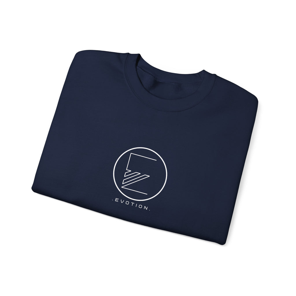 Evotion Original Crewneck Sweatshirt – Minimal Streetwear for Skate & Surf Life