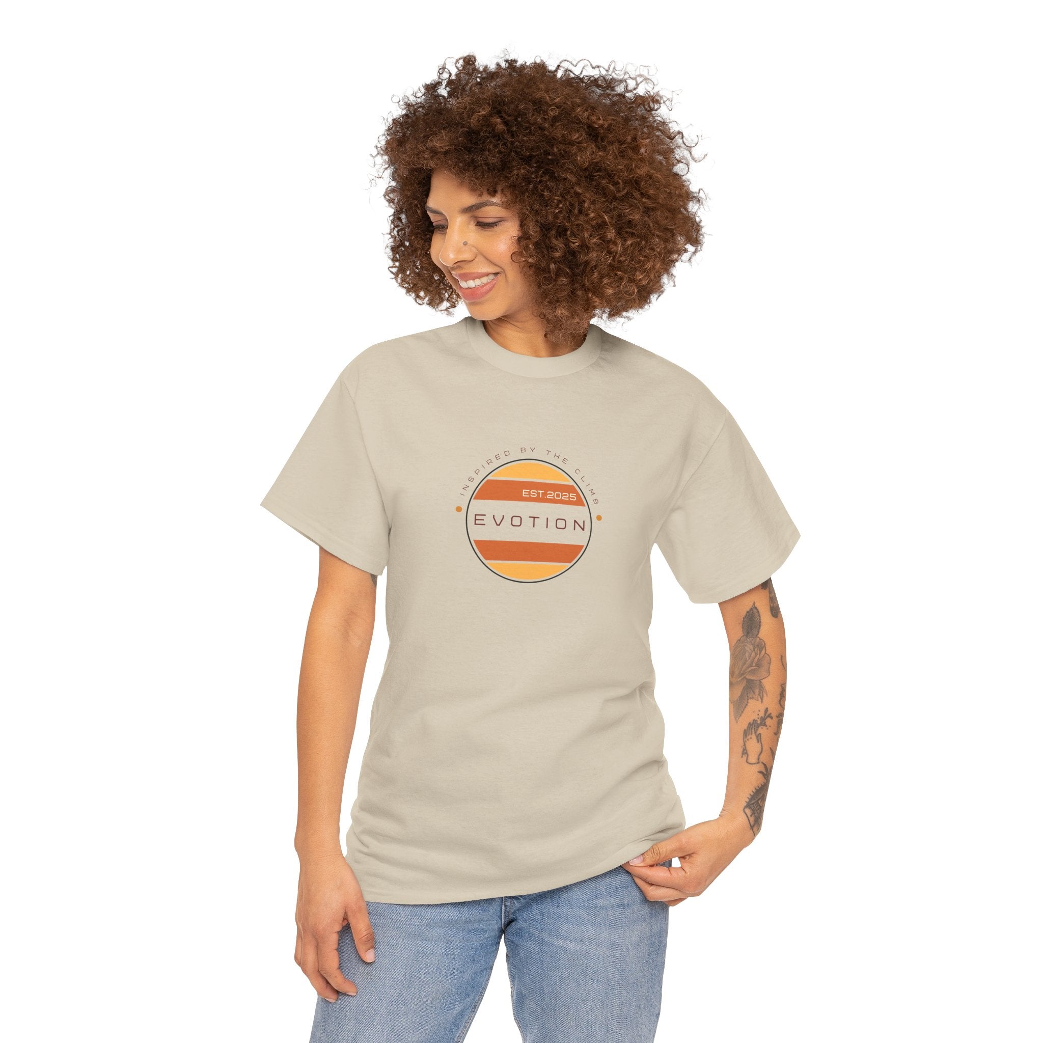 Evotion Circle Retro Tee – Unisex Skate, Surf & Streetwear T-Shirt