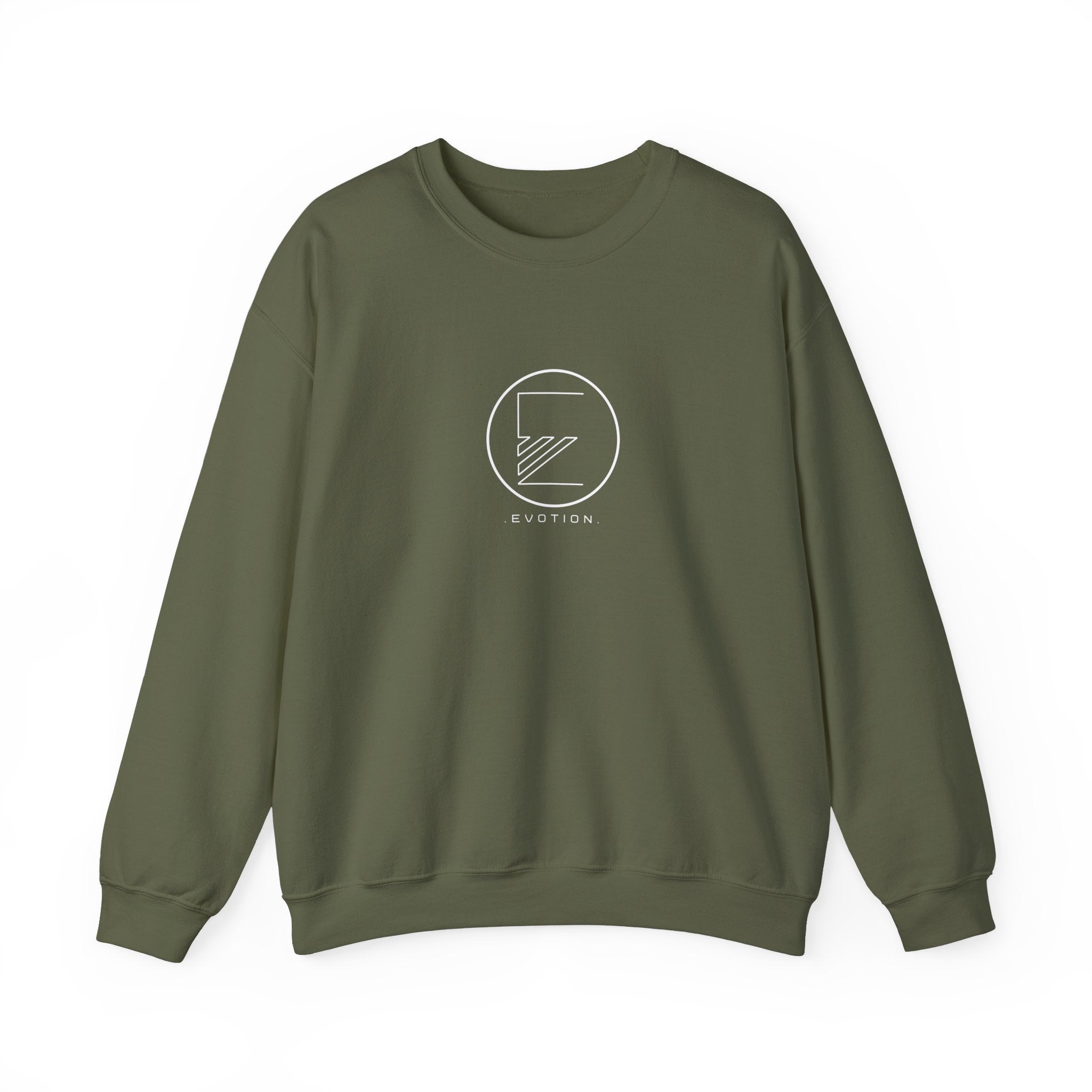 Evotion Original Crewneck Sweatshirt – Minimal Streetwear for Skate & Surf Life