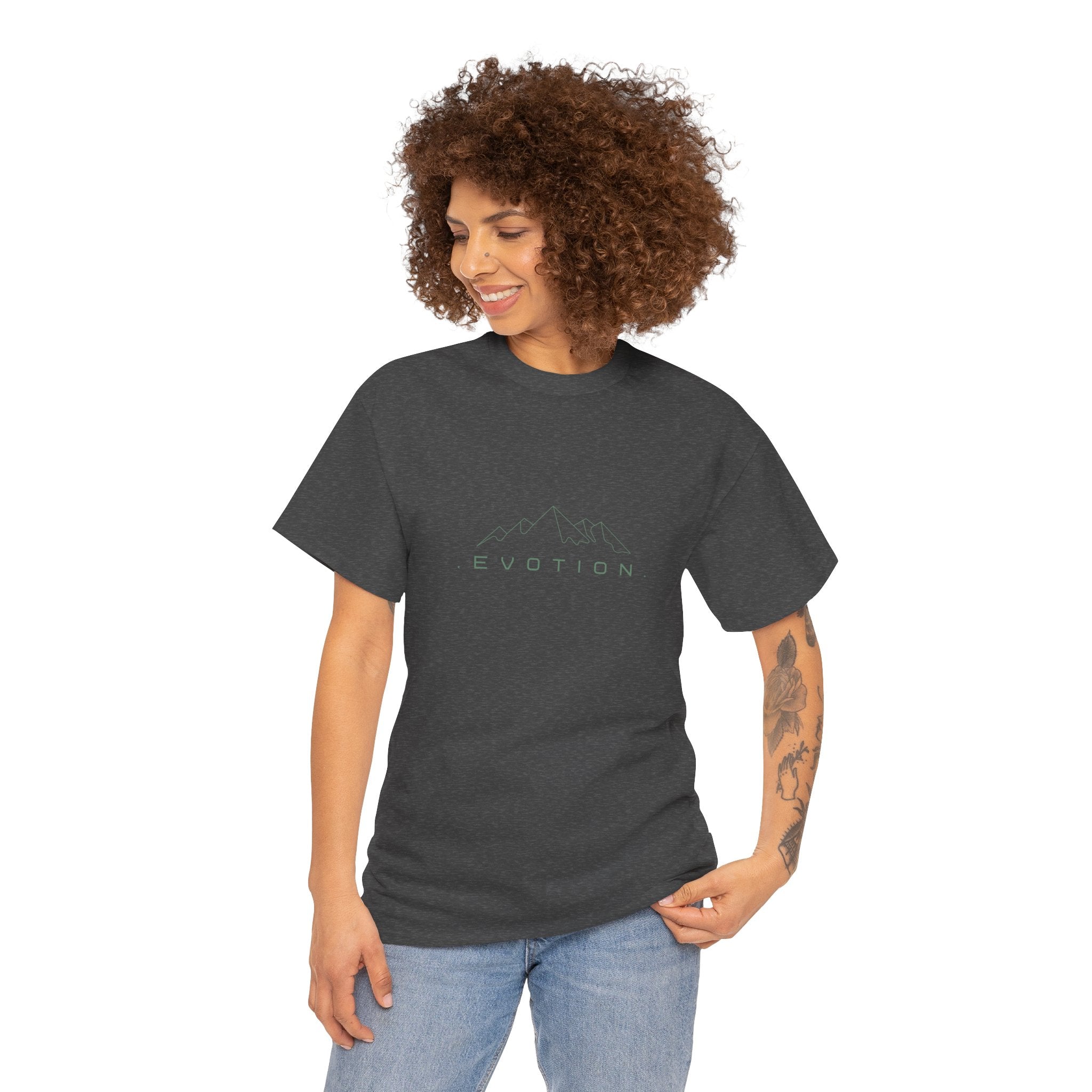 Evotion Inspirational MountaineerTee – Unisex Skate, Surf & Streetwear T-Shirt
