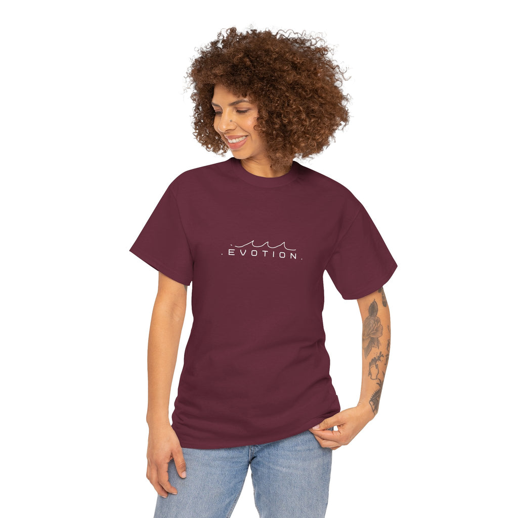 Evotion Wave Logo Tee – Unisex Skate, Surf & Streetwear T-Shirt