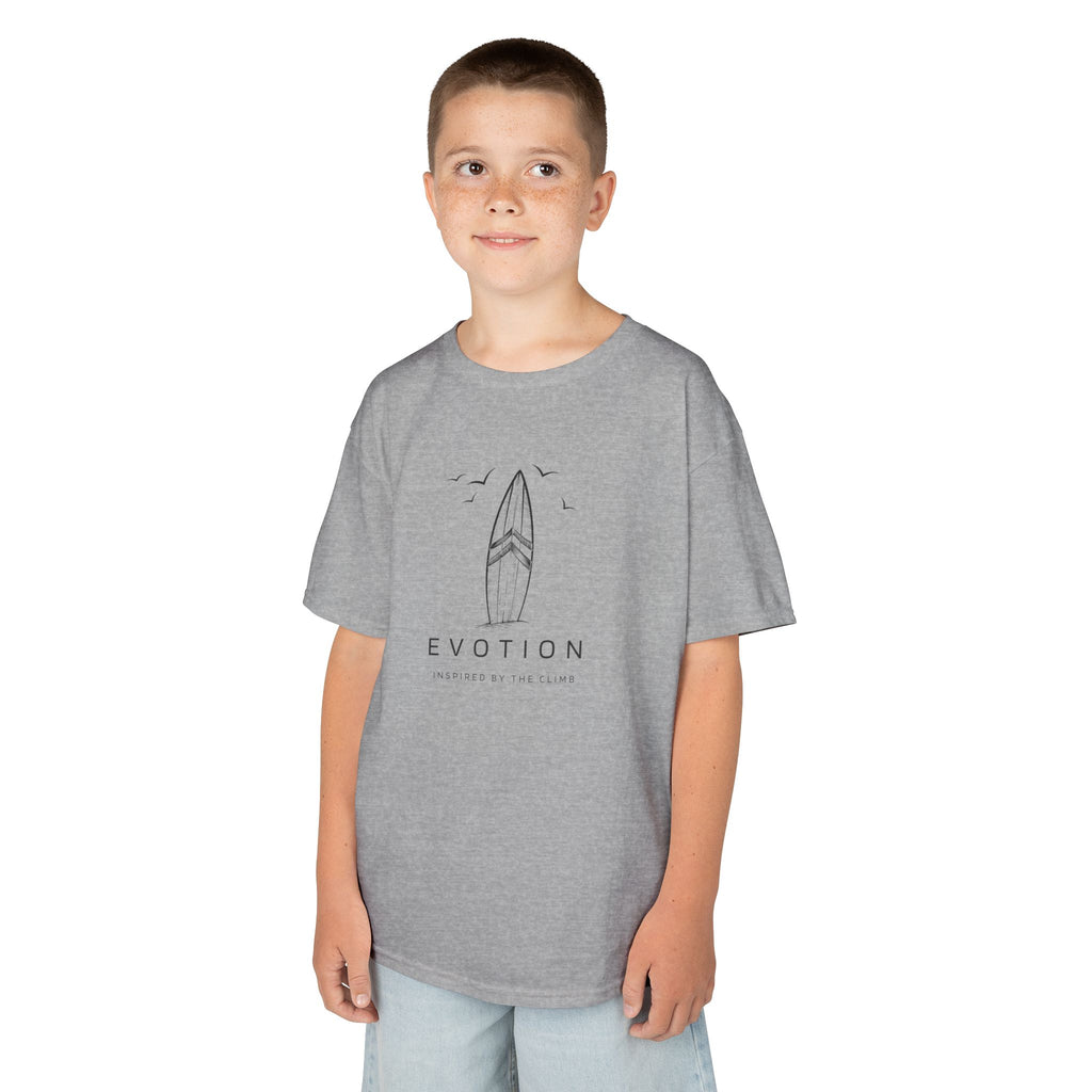 Evotion Surf's Up Youth Tee - Unisex Skate, Surf & Streetwear T-Shirt