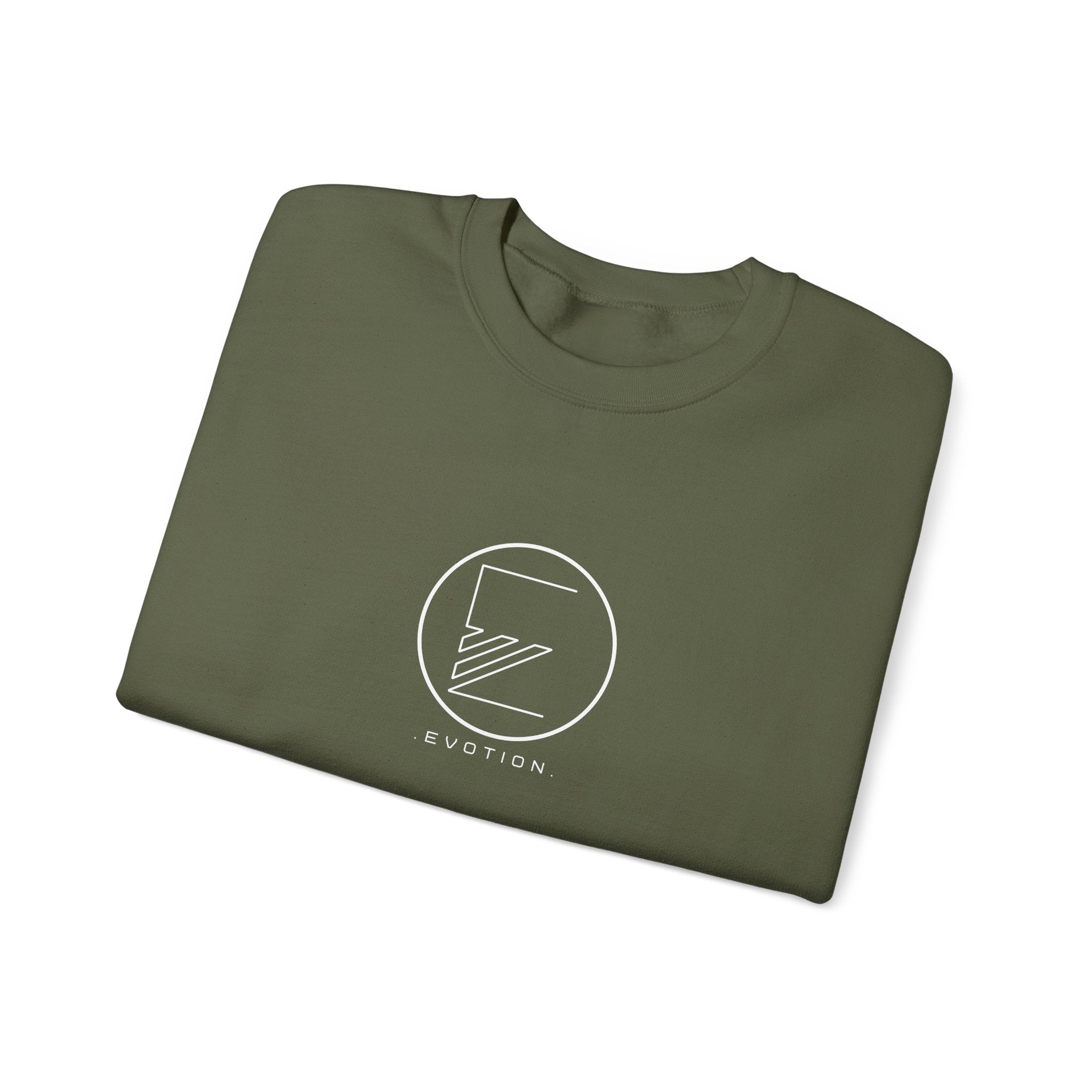 Evotion Original Crewneck Sweatshirt – Minimal Streetwear for Skate & Surf Life