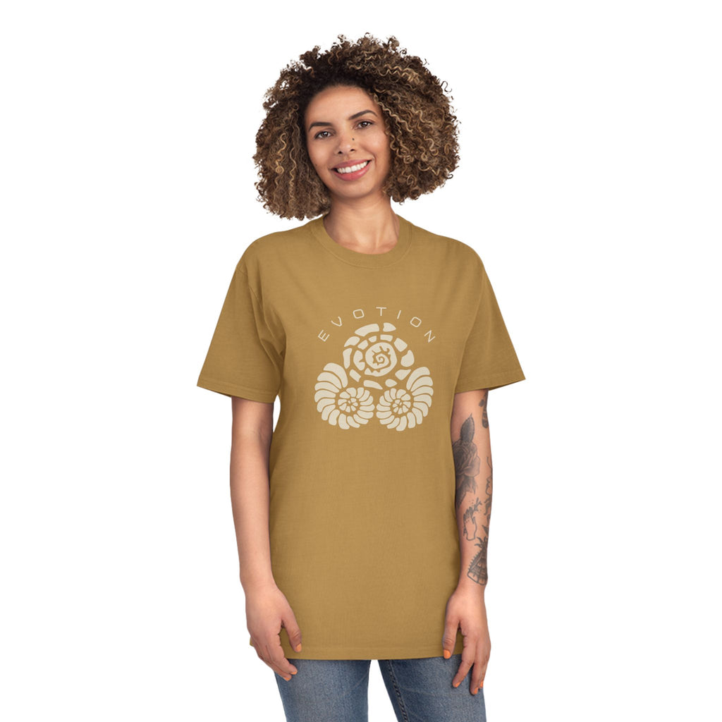 Evotion Shell Inspired Faded Tee – Unisex Skate, Surf & Streetwear T-Shirt