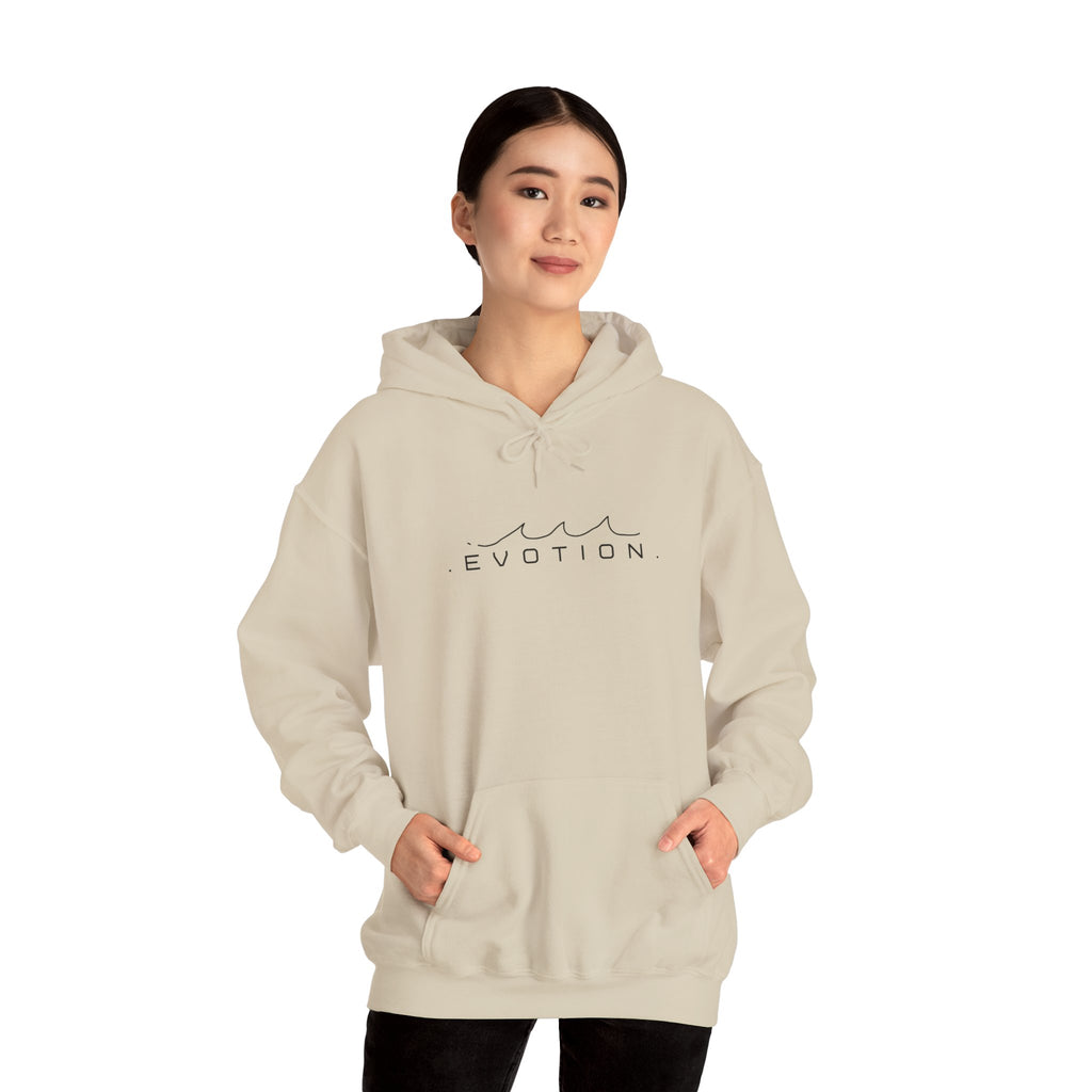 Evotion Wave Inspired Heavyweight Hoodie – Skate & Surf Pullover for Everyday Hustle