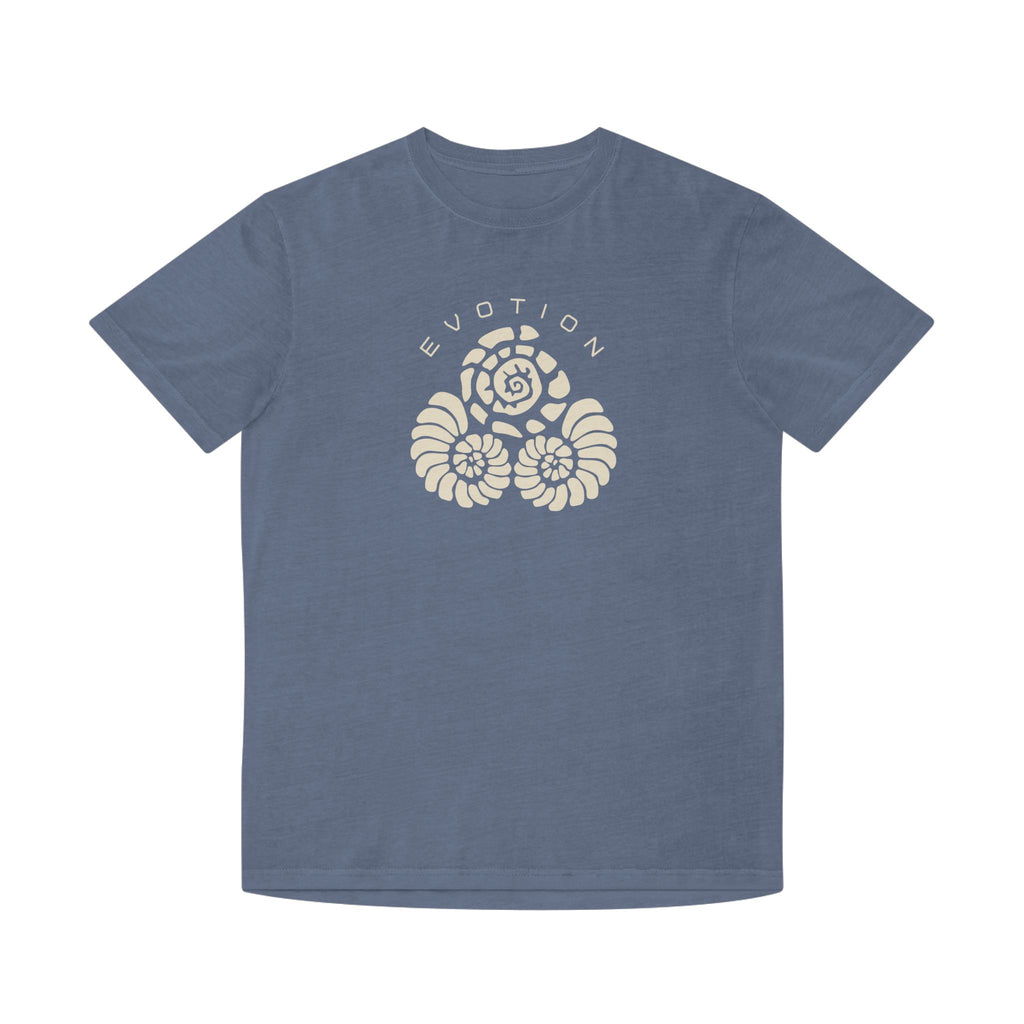 Evotion Shell Inspired Faded Tee – Unisex Skate, Surf & Streetwear T-Shirt