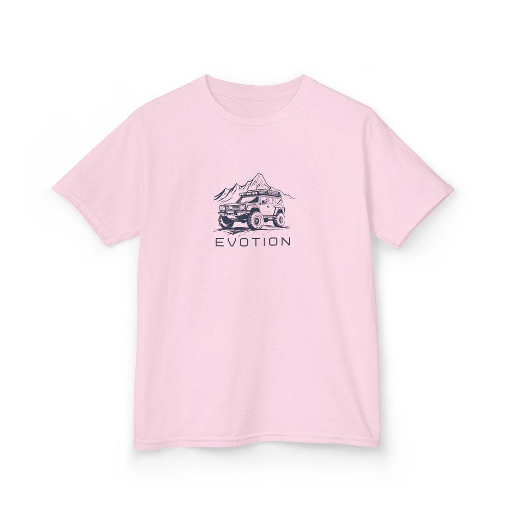 Evotion Off-Road Inspired Youth Tee - Unisex Skate, Surf & Streetwear T-Shirt