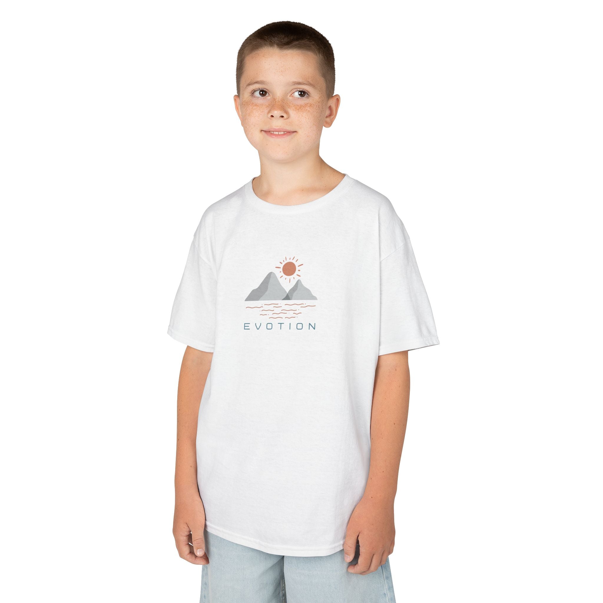 Evotion Adventure Mountain Tee - Youth Skate, Surf & Streetwear T-Shirt