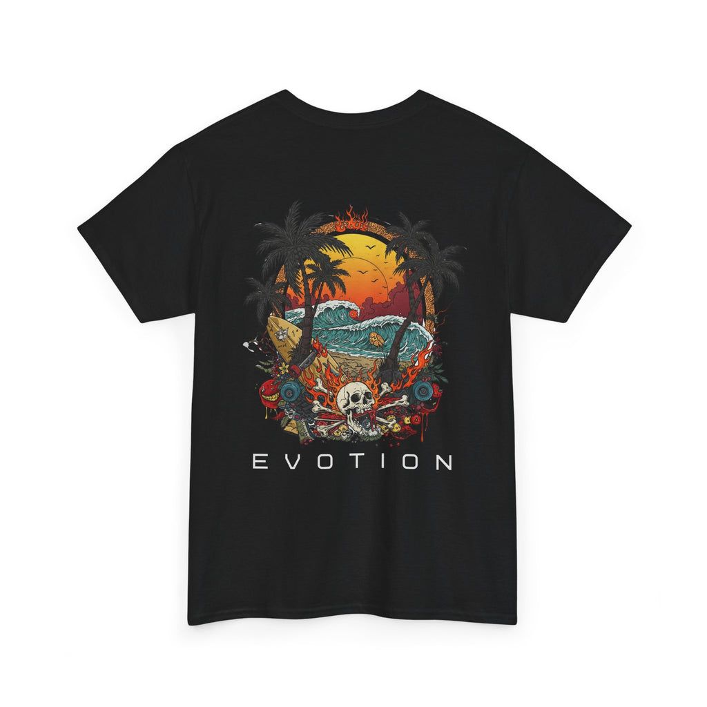 Evotion Surf Chaos Tee – Unisex Skate, Surf & Streetwear T-Shirt