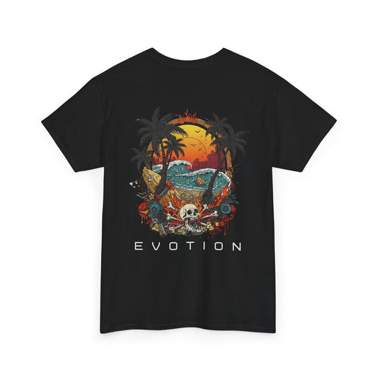 Evotion Surf Chaos Tee – Unisex Skate, Surf & Streetwear T-Shirt