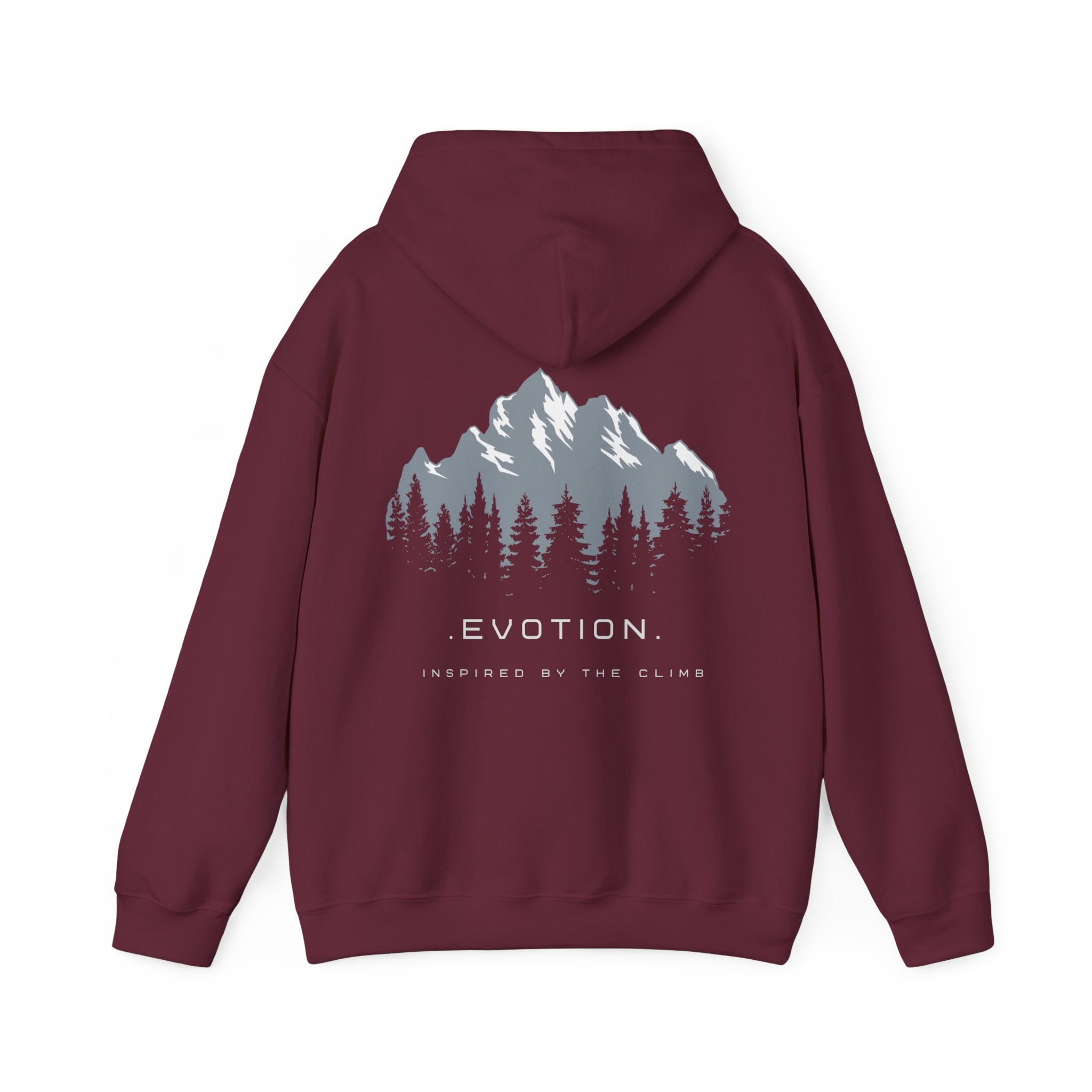 Evotion Mountain Inspired Heavyweight Hoodie – Skate & Surf Pullover for Everyday Hustle