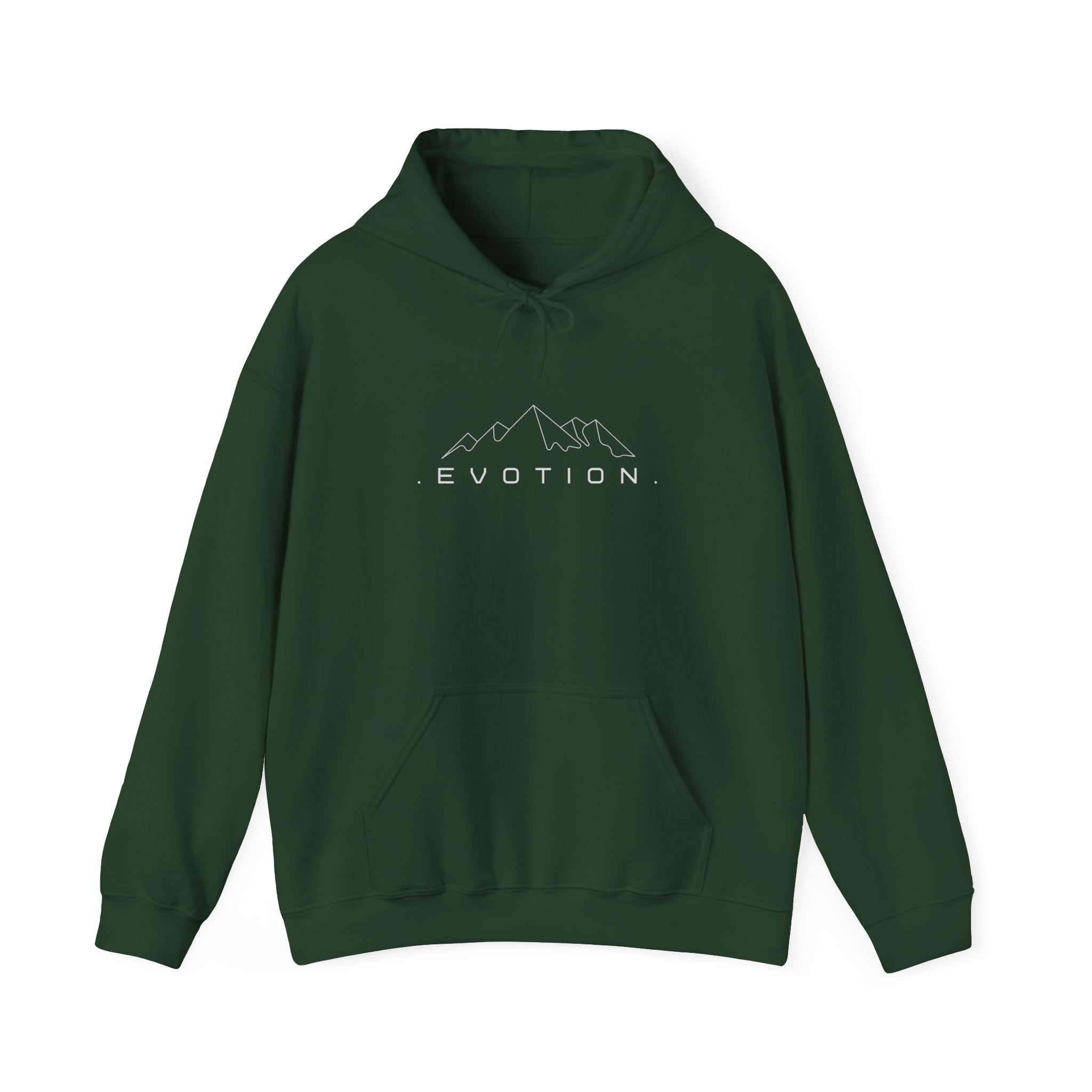 Evotion Inspirational Mountaineer Heavyweight Hoodie – Skate & Surf Pullover for Everyday Hustle