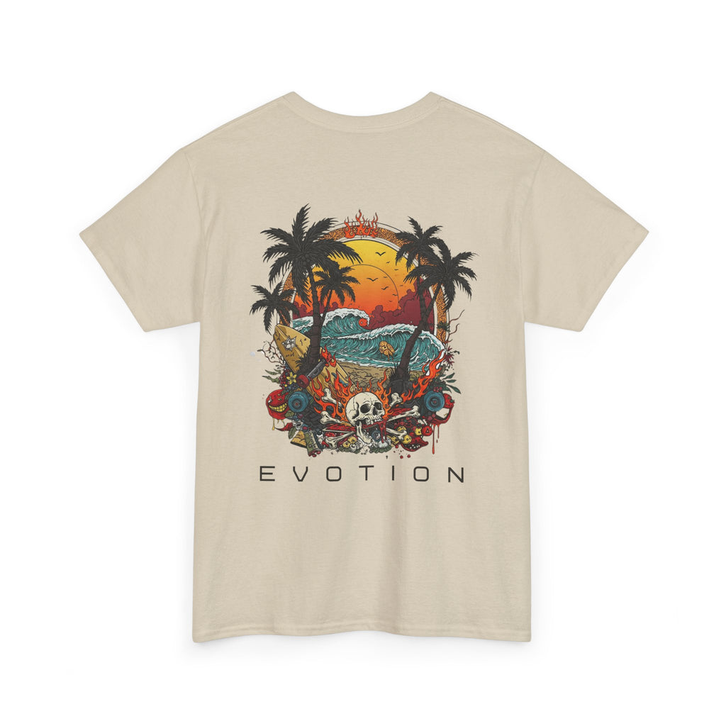 Evotion Surf Chaos Tee – Unisex Skate, Surf & Streetwear T-Shirt