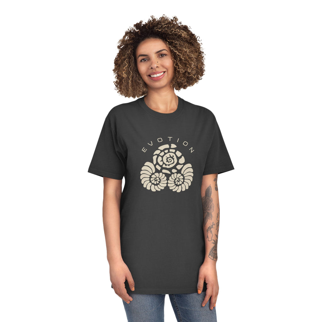 Evotion Shell Inspired Faded Tee – Unisex Skate, Surf & Streetwear T-Shirt