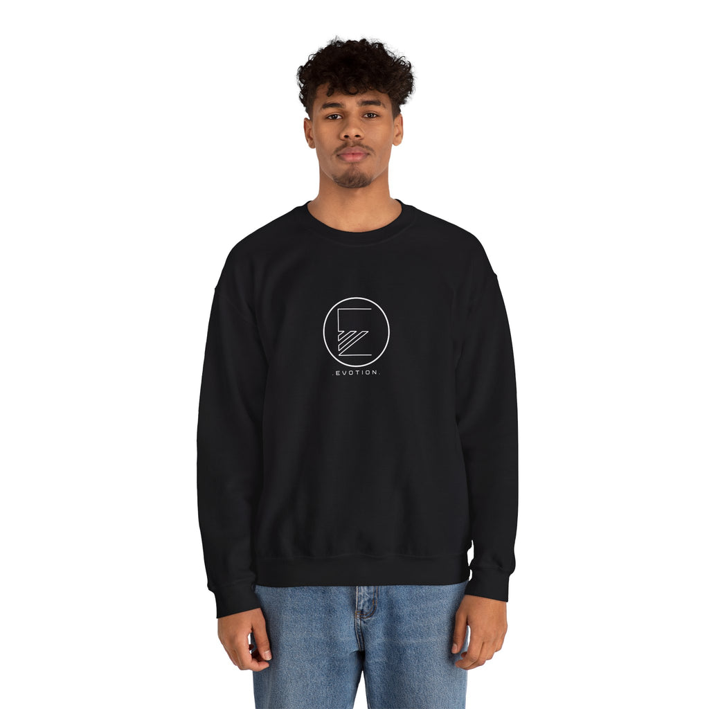 Evotion Original Crewneck Sweatshirt – Minimal Streetwear for Skate & Surf Life
