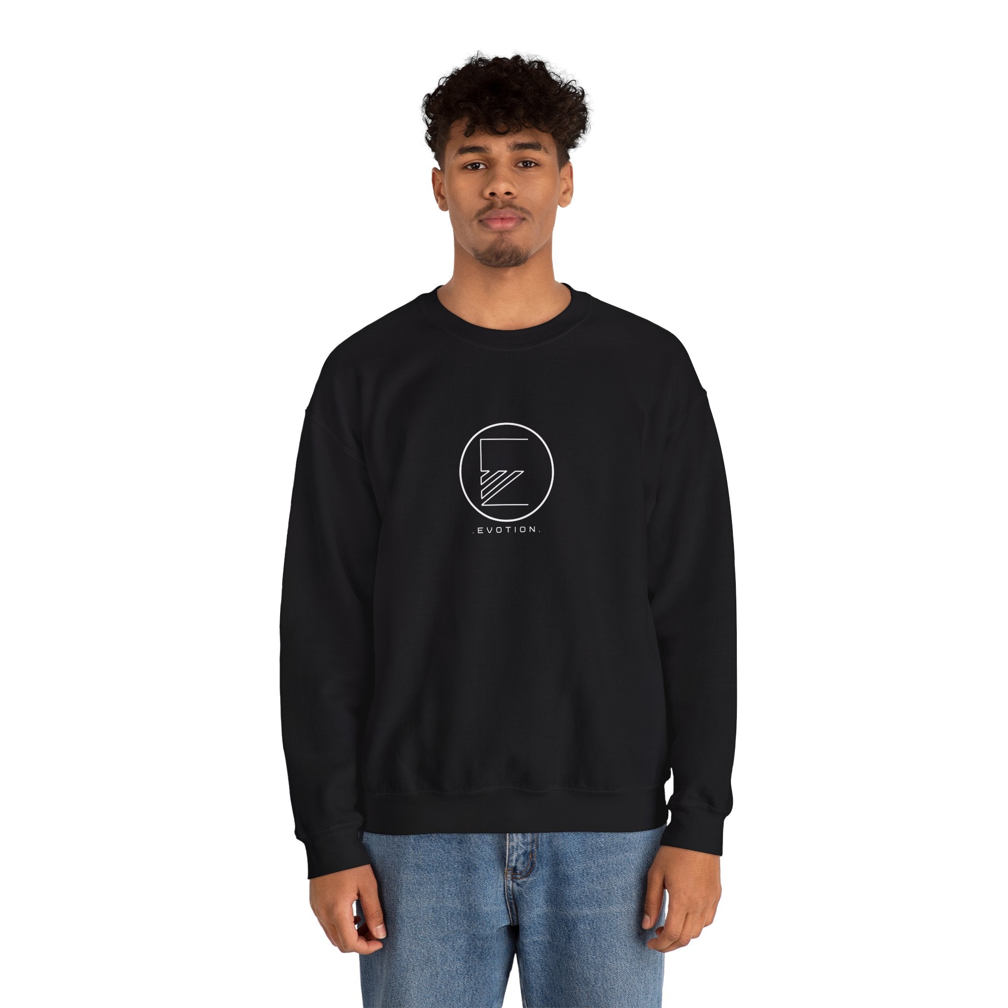 Evotion Original Crewneck Sweatshirt – Minimal Streetwear for Skate & Surf Life
