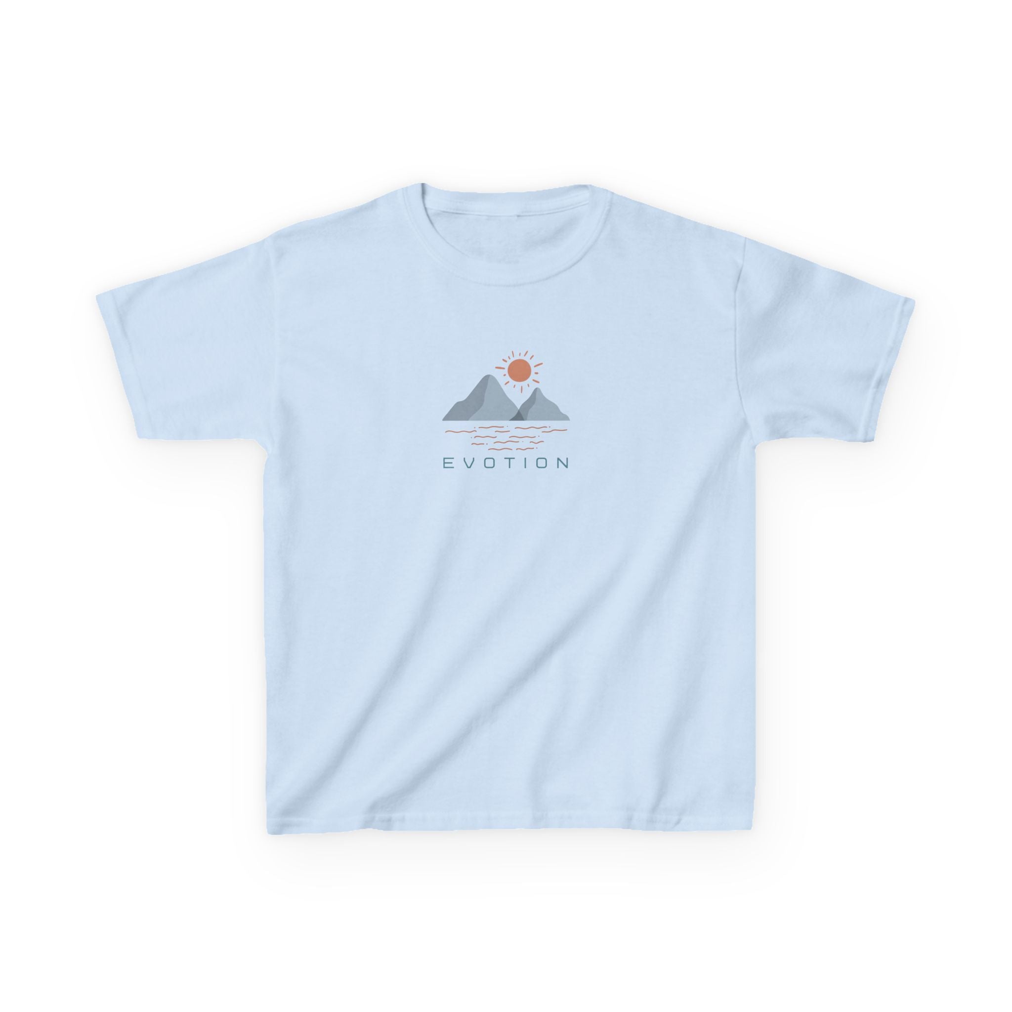 Evotion Adventure Mountain Tee - Youth Skate, Surf & Streetwear T-Shirt