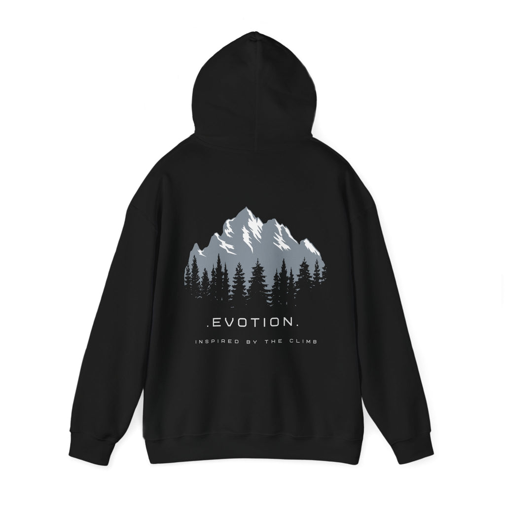Evotion Mountain Inspired Heavyweight Hoodie – Skate & Surf Pullover for Everyday Hustle