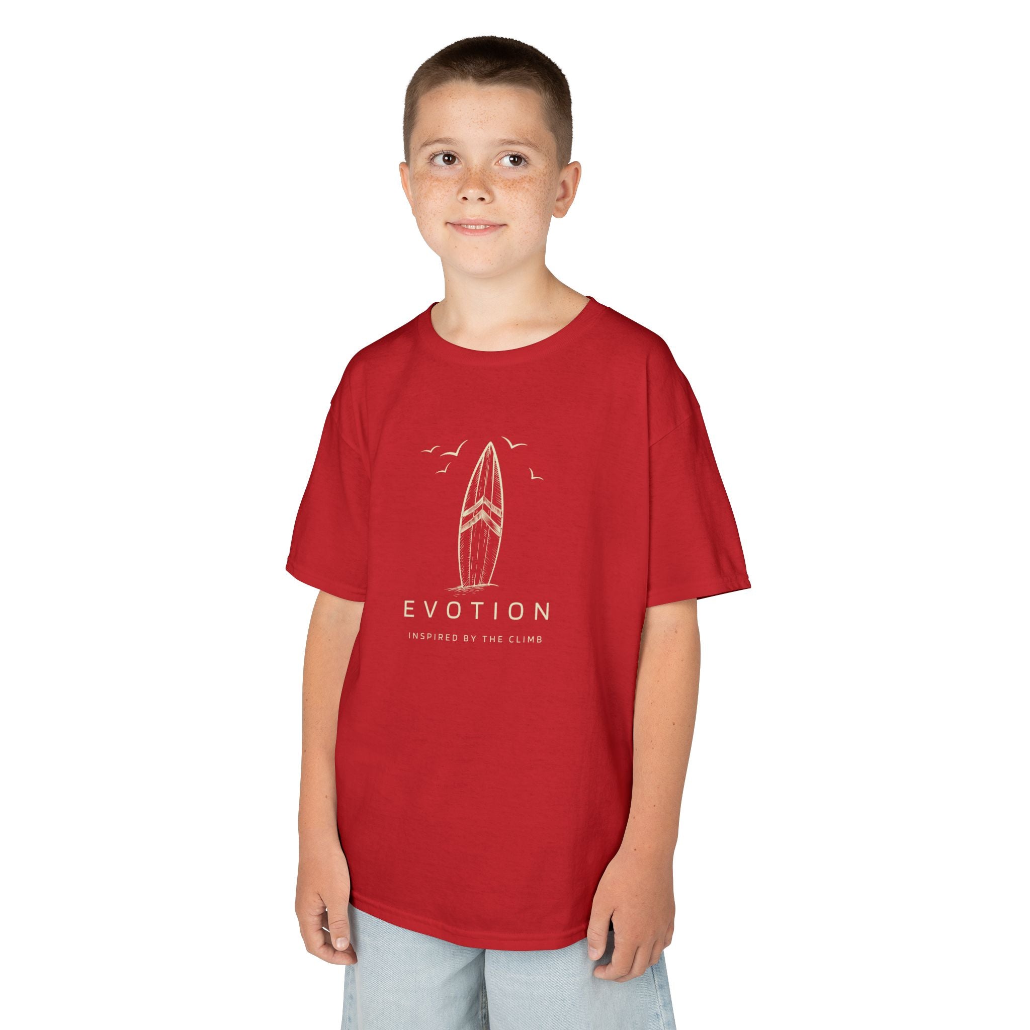 Evotion Surf's Up Youth Tee - Unisex Skate, Surf & Streetwear T-Shirt
