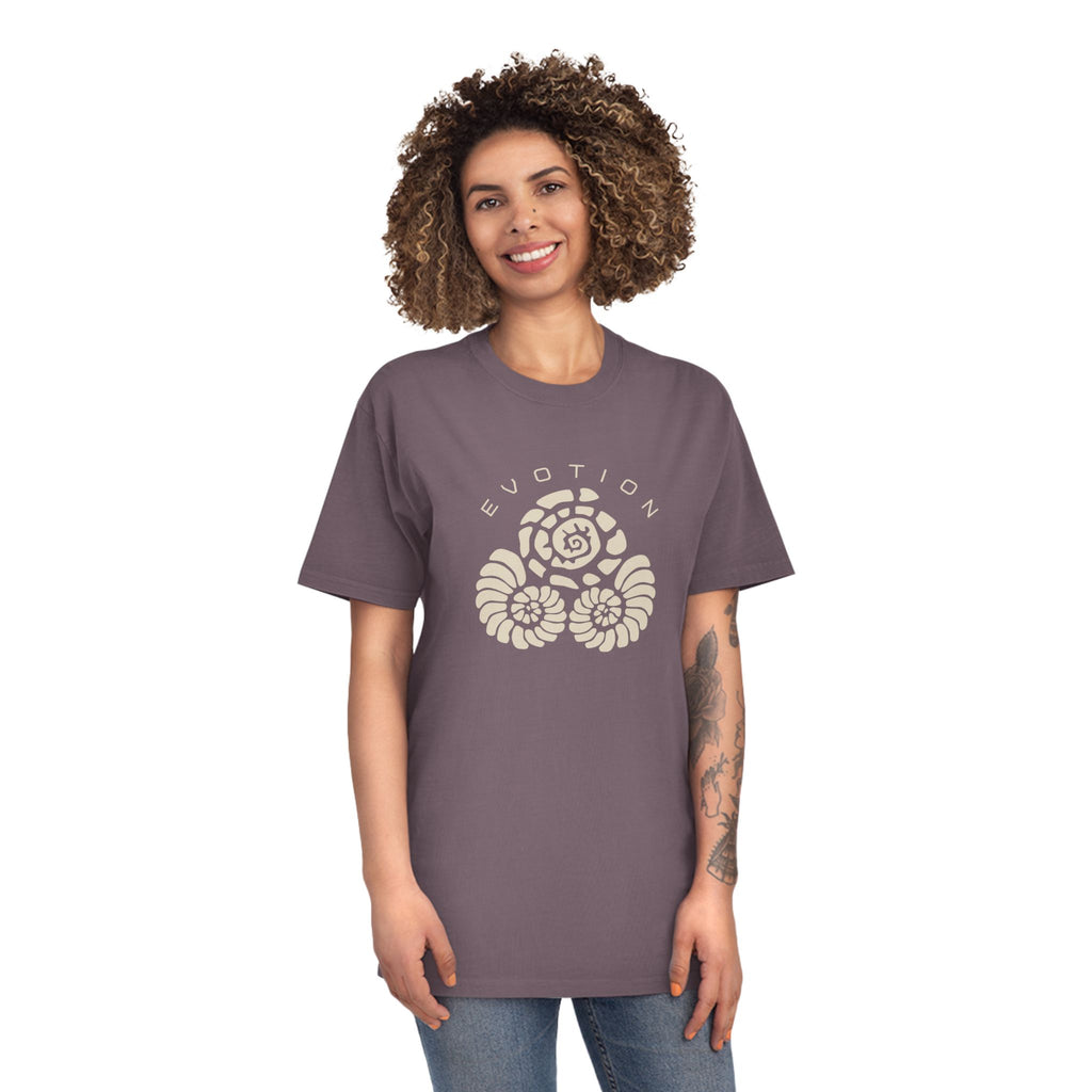 Evotion Shell Inspired Faded Tee – Unisex Skate, Surf & Streetwear T-Shirt