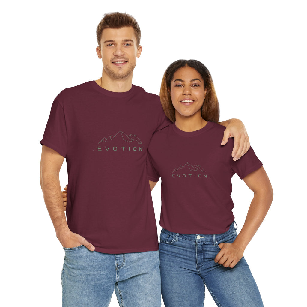 Evotion Inspirational MountaineerTee – Unisex Skate, Surf & Streetwear T-Shirt