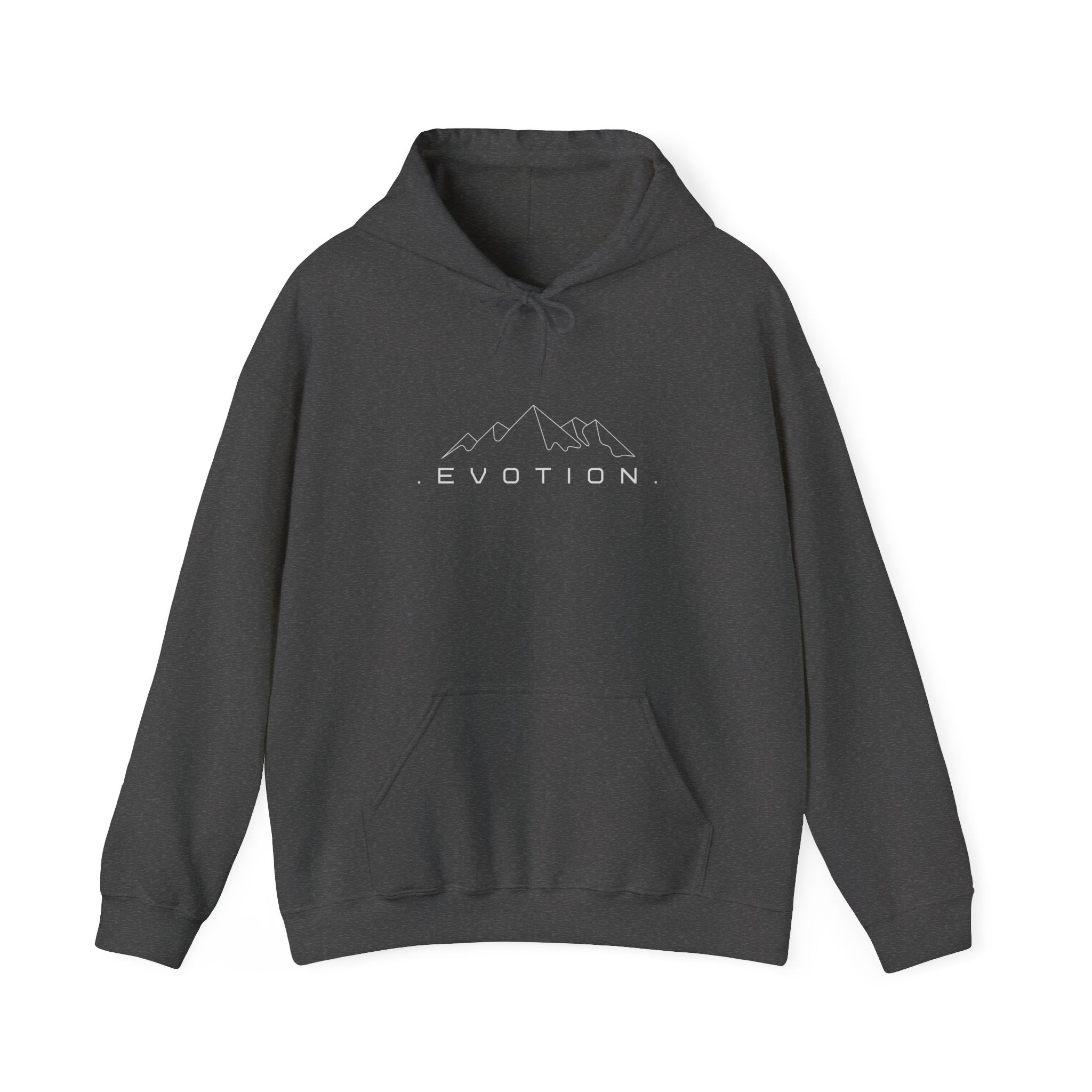 Evotion Inspirational Mountaineer Heavyweight Hoodie – Skate & Surf Pullover for Everyday Hustle