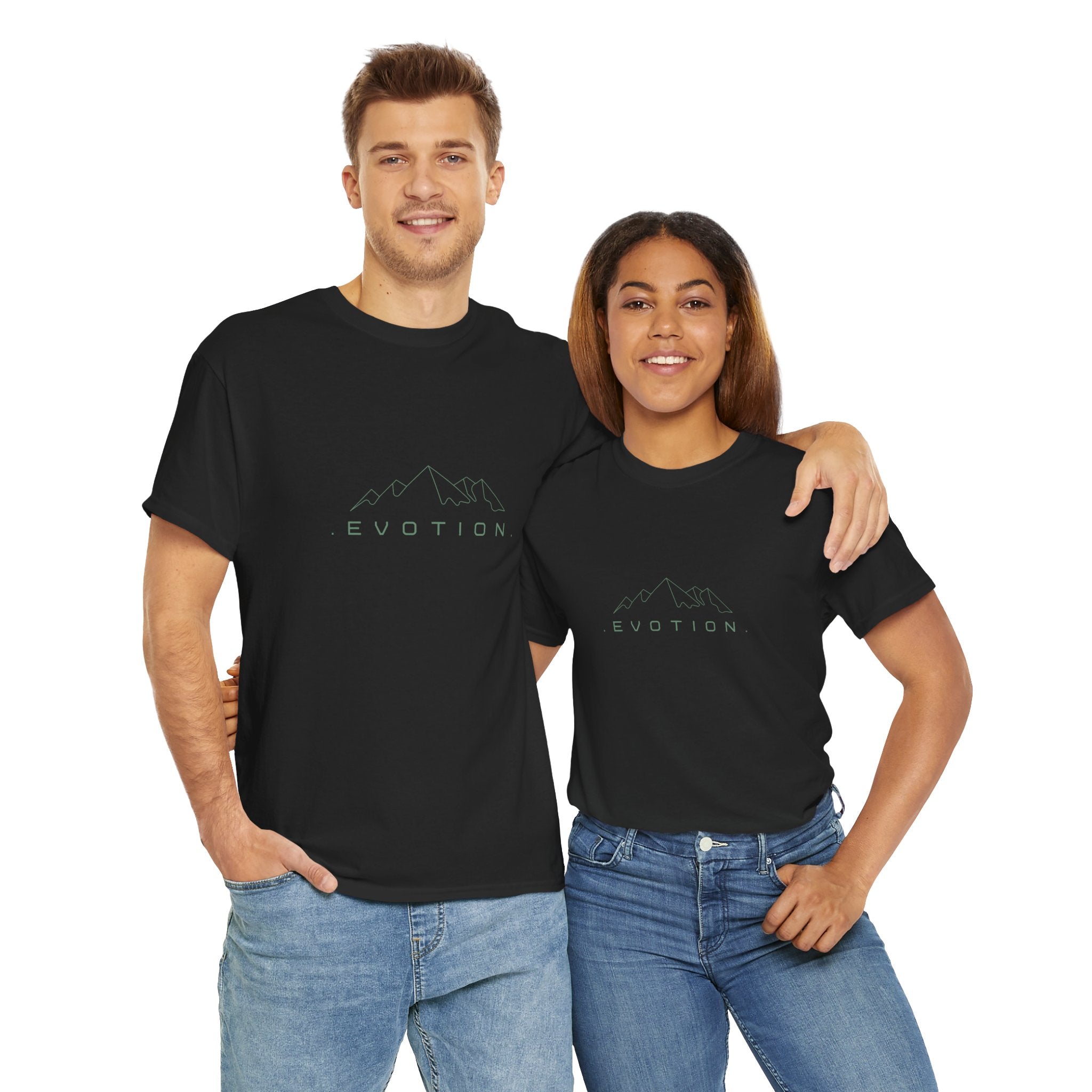 Evotion Inspirational MountaineerTee – Unisex Skate, Surf & Streetwear T-Shirt