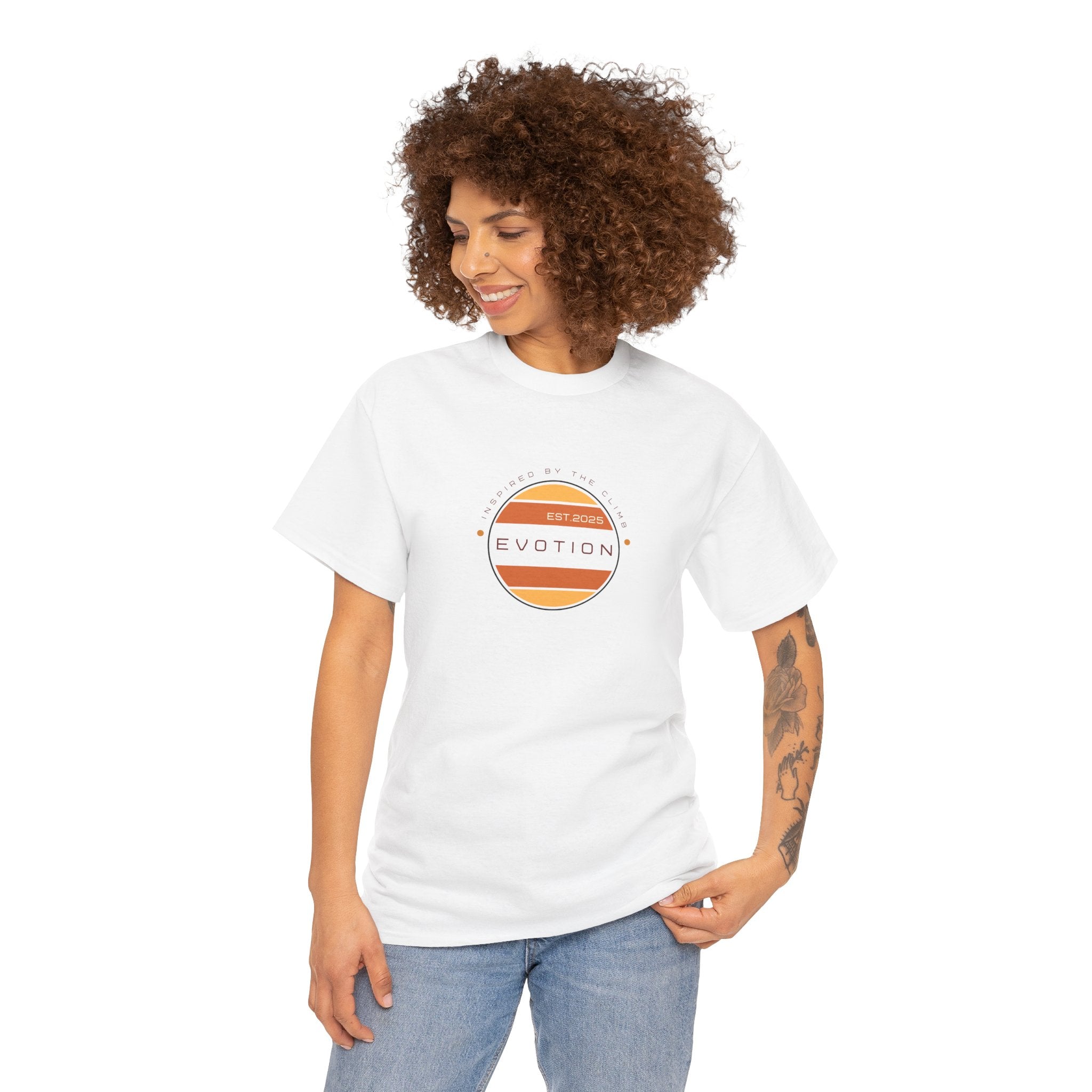 Evotion Circle Retro Tee – Unisex Skate, Surf & Streetwear T-Shirt