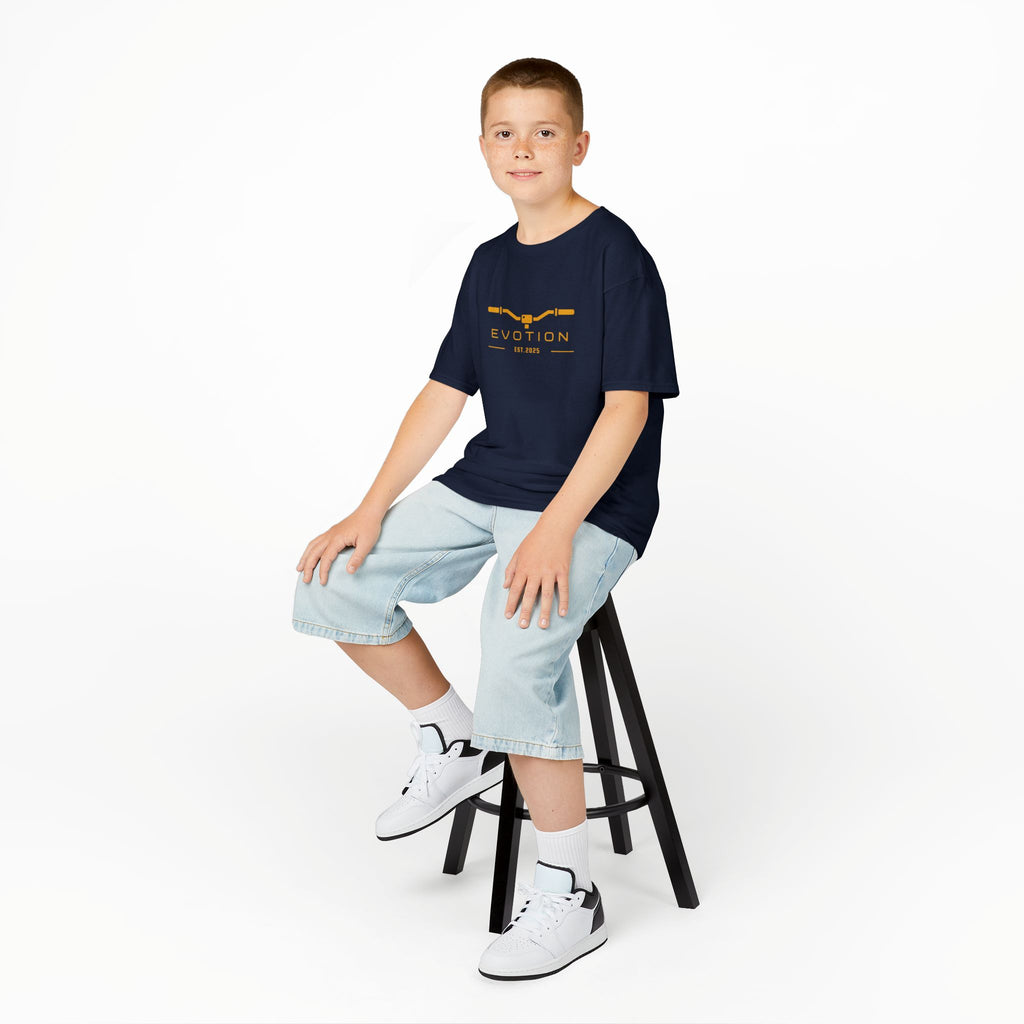 Evotion Handlebar Youth Tee – Unisex Skate, Surf & Streetwear T-Shirt