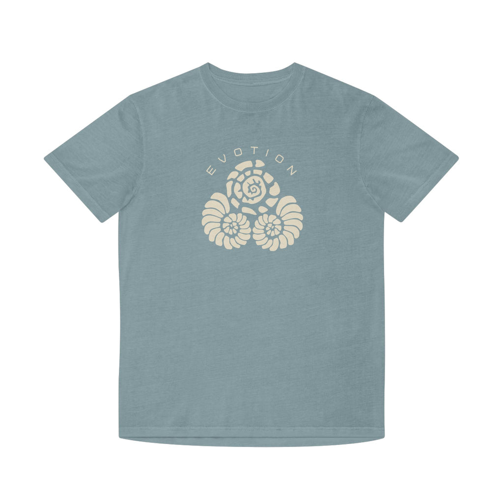 Evotion Shell Inspired Faded Tee – Unisex Skate, Surf & Streetwear T-Shirt