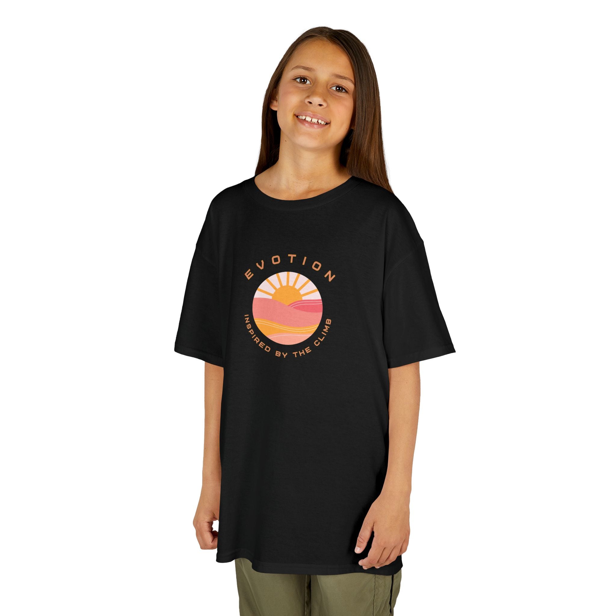 Evotion Sunshine Inspired Youth Tee - Girl Skate, Surf & Streetwear T-Shirt