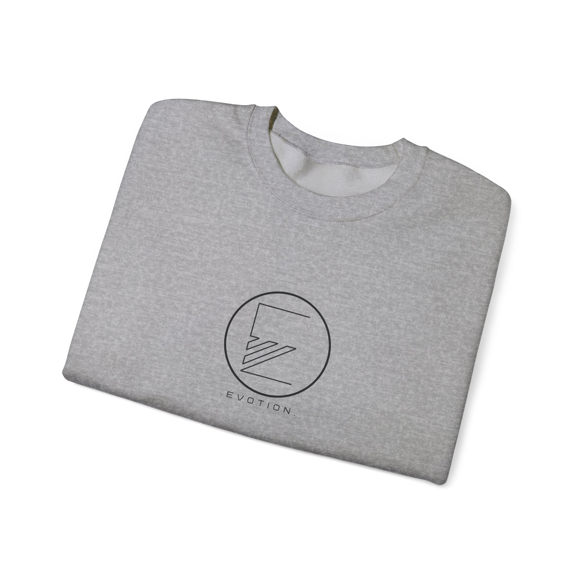 Evotion Original Crewneck Sweatshirt – Minimal Streetwear for Skate & Surf Life