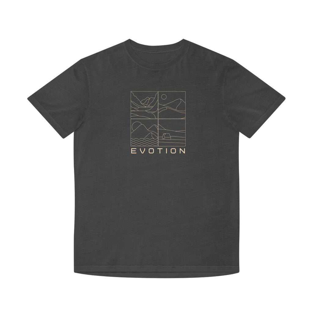 Evotion Four Square Inspired Tee - Unisex Skate, Surf & Streetwear T-Shirt
