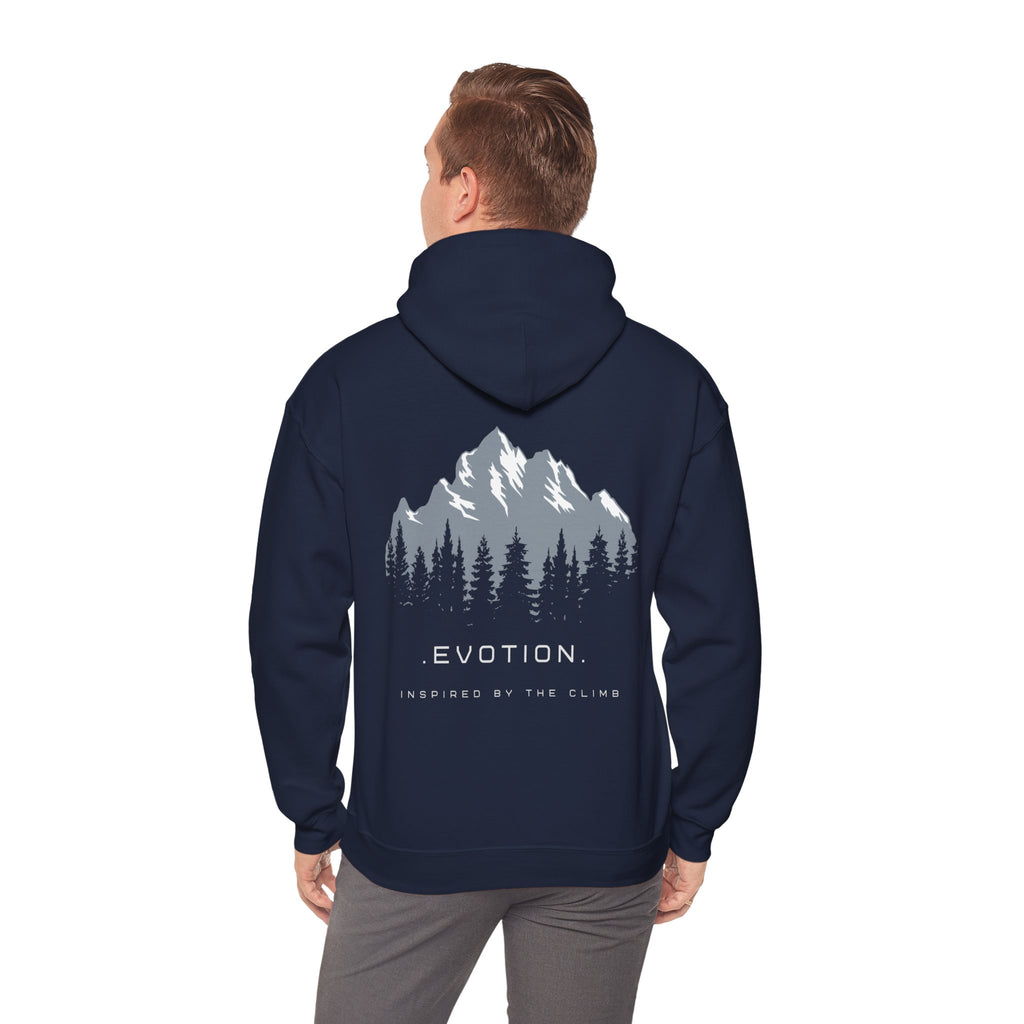 Evotion Mountain Inspired Heavyweight Hoodie – Skate & Surf Pullover for Everyday Hustle
