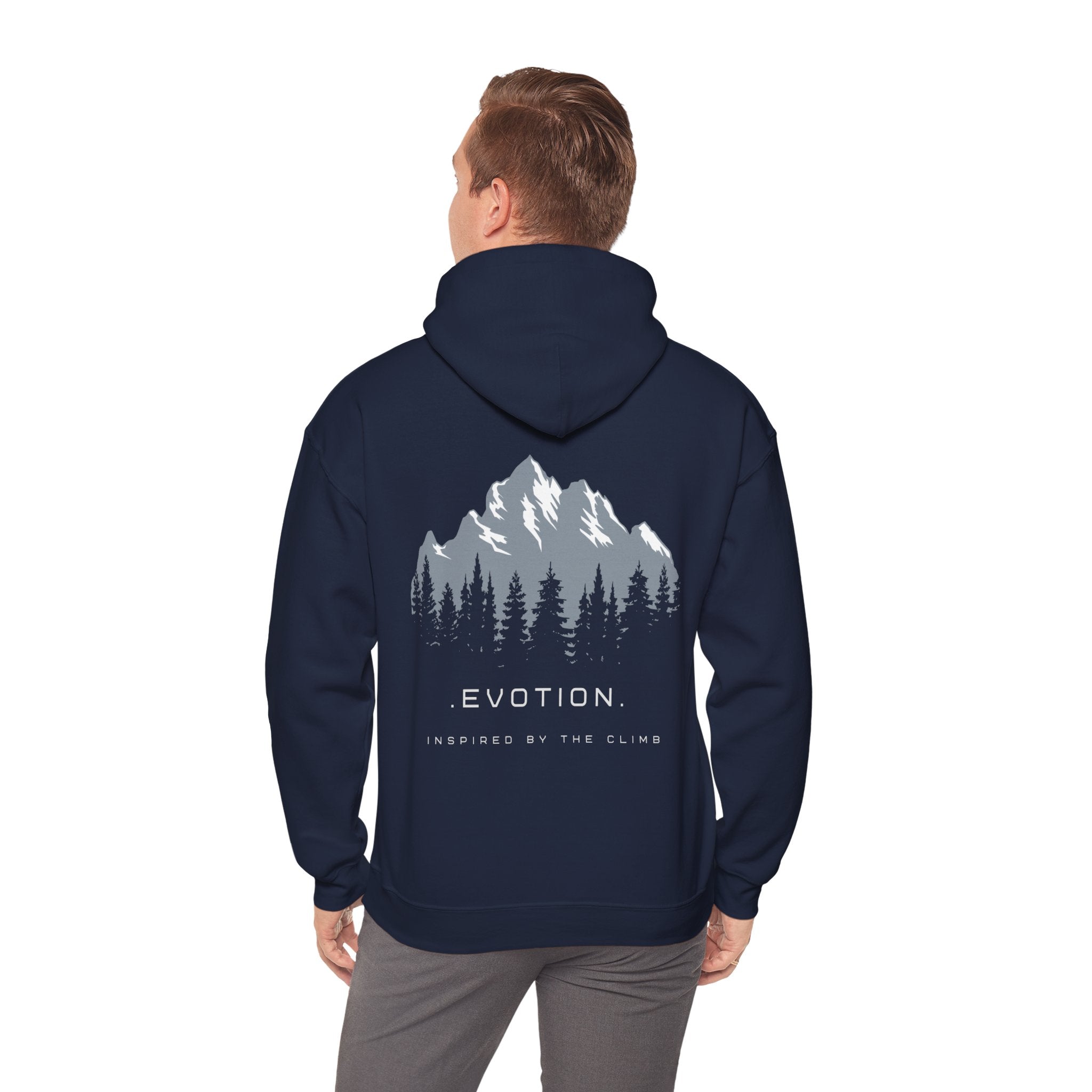 Evotion Mountain Inspired Heavyweight Hoodie – Skate & Surf Pullover for Everyday Hustle
